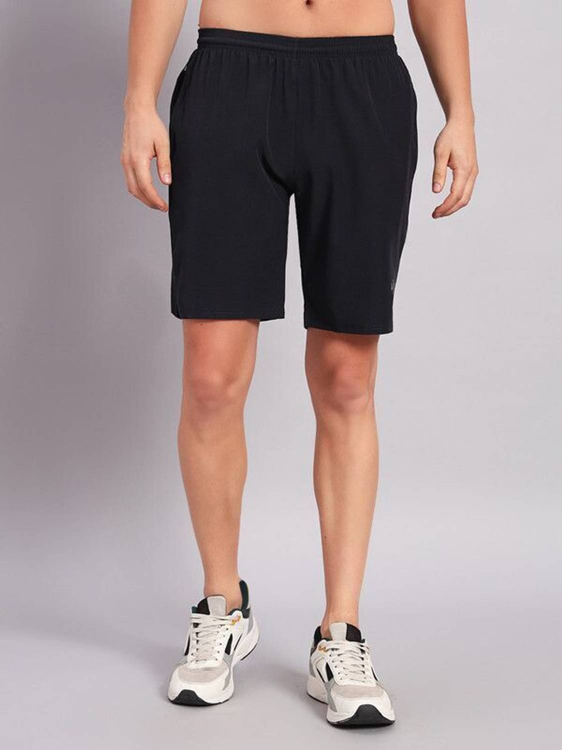 AXIMO Solid Men Reversible Dark Grey Regular Shorts