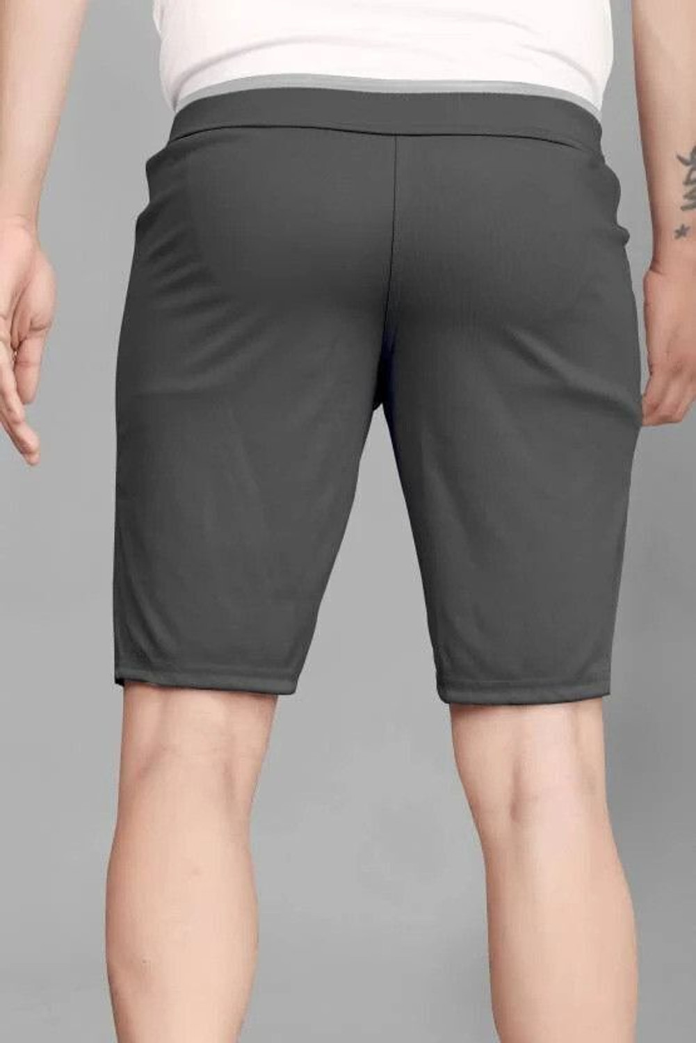 Image of MAANU Solid Men Black, Grey, Dark Grey Regular Shorts, Basic Shorts, Gym Shorts, Running Shorts, Casual Shorts, Sports Shorts