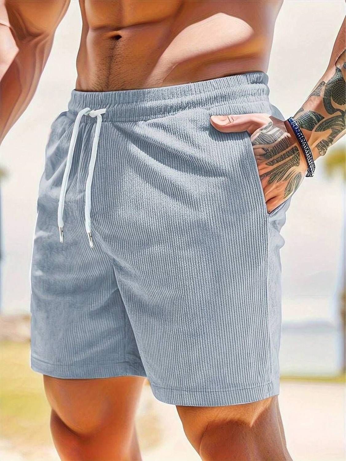 BELPATRA Self Design Men Grey Casual Shorts