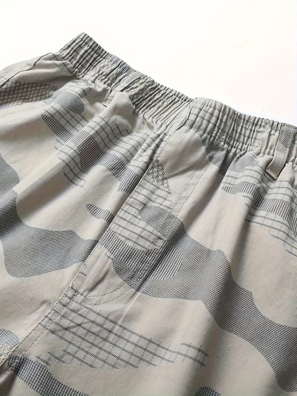 Image of DBAX Military Camouflage Men Multicolor Cargo Shorts