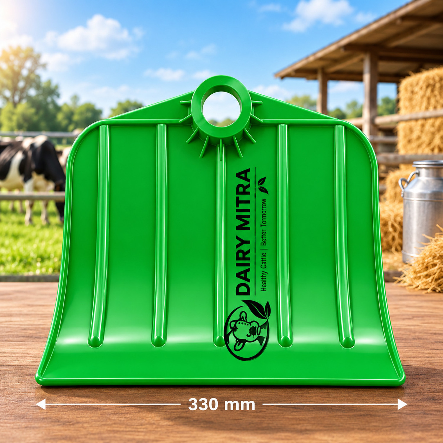 Image of dairy Mitra PVC /Plastic Shovels & Spades Tool for Dairy Farm Shed and Household Use |13 Inch Shovel