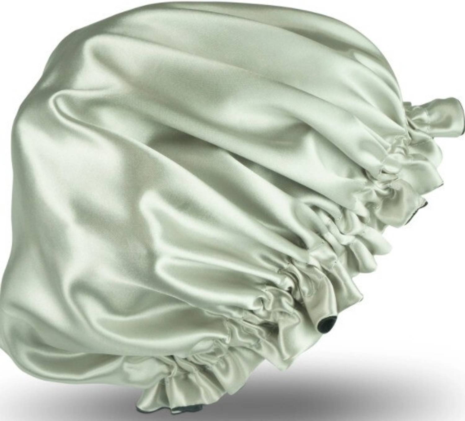 AGASTI Large Satin Sleep Cap Silk Elastic Night Sleeping Hat Bonnet Head Cover with Hair Bonnet for Women