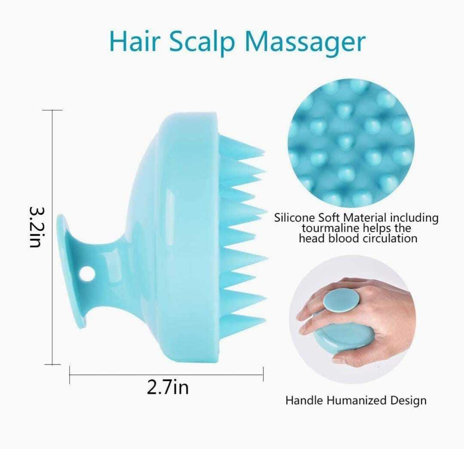 Image of Attune Premium satin silk bonnet for hair with massager