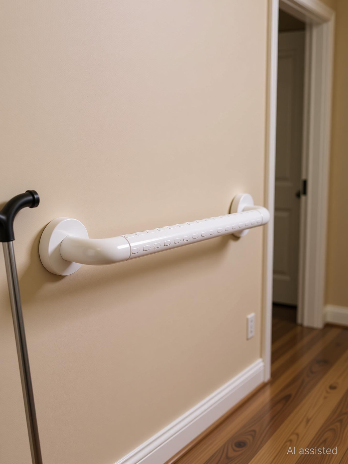 Image of KURIC Heavy Duty Bathroom Grab Bar, Safety Support Rail Handle for Senior Citizens 24 inch Shower Grab Bar