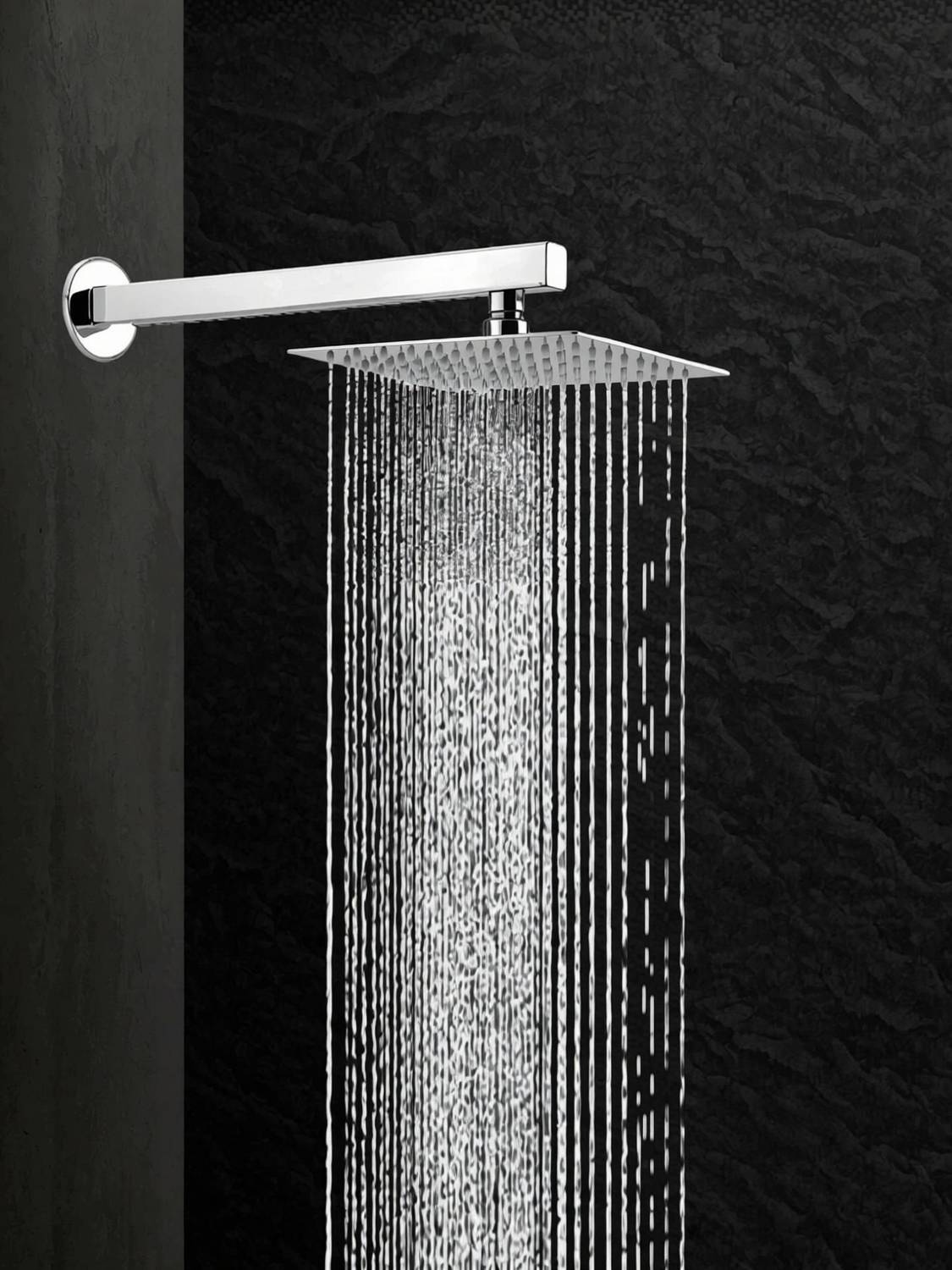 KAMAL Rain Shower 8x8 Inch Stainless Steel - Image 4