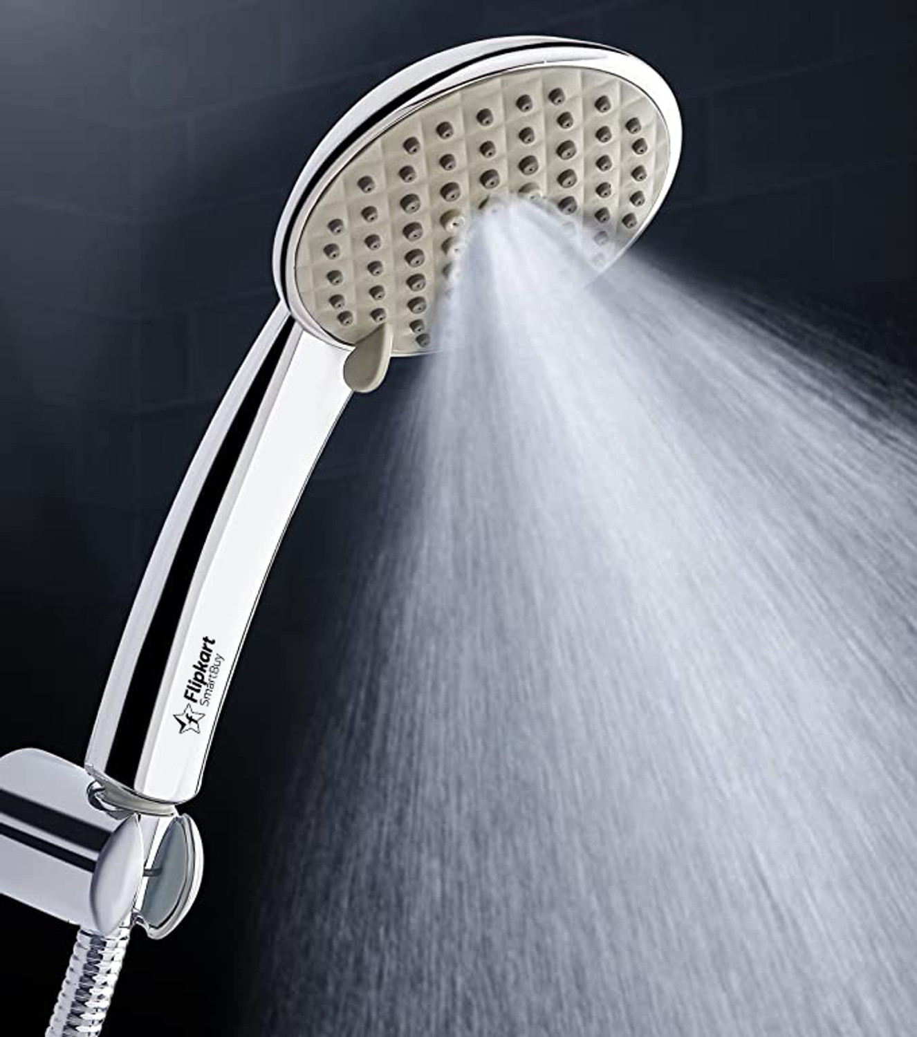 Image of CLIBO 5 Flow Modes ABS HS-019 Plastic Hand Shower with SS Tube 1.5 M and Hook Handheld