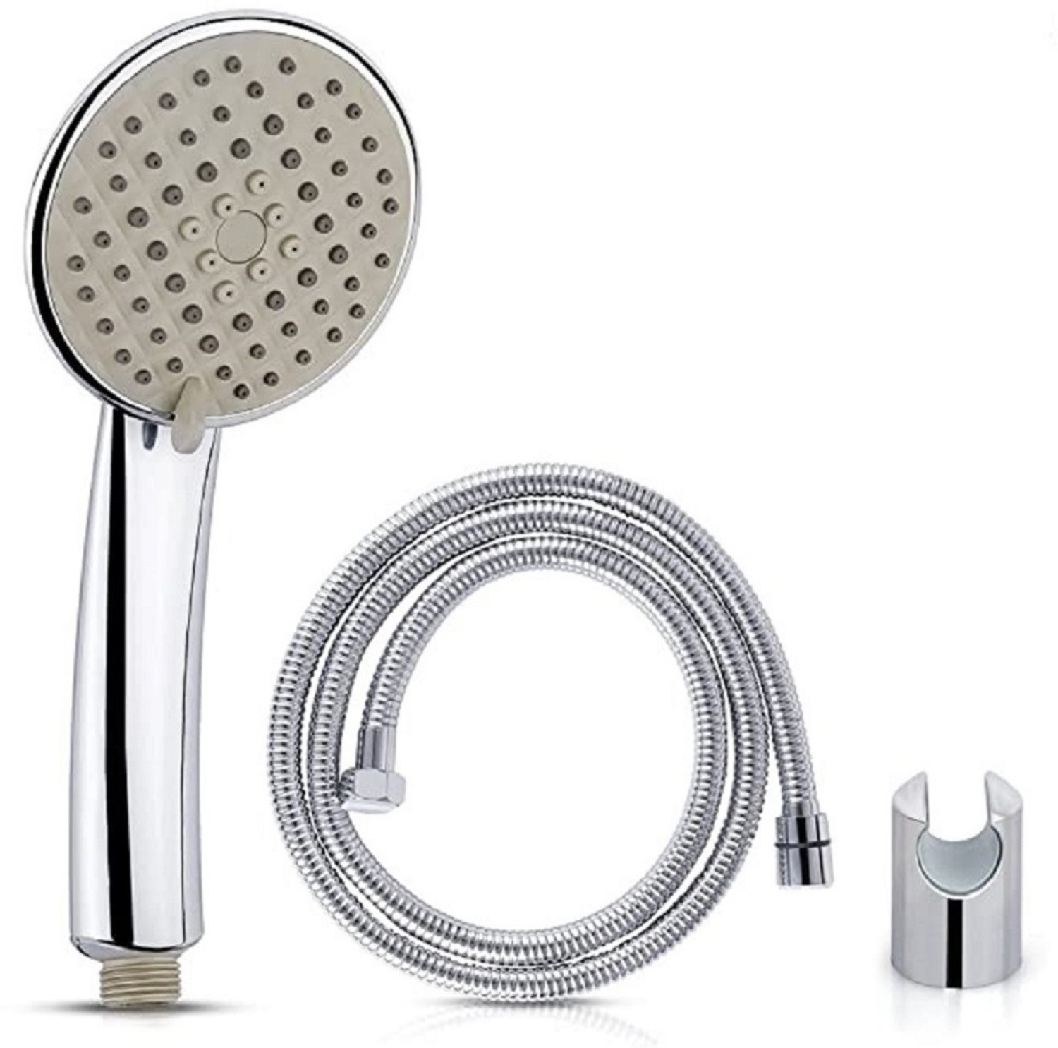 Image of CLIBO 5 Flow Modes ABS HS-019 Plastic Hand Shower with SS Tube 1.5 M and Hook Handheld
