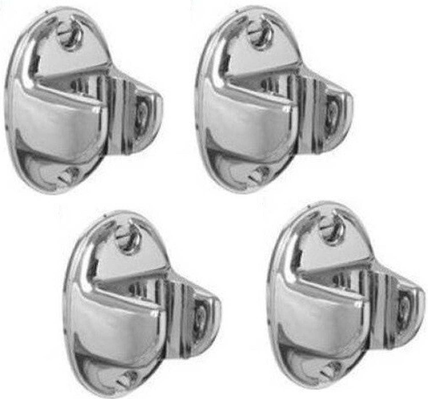 ANMEX (Pack of 4) U-Hook Heavy Shower Head