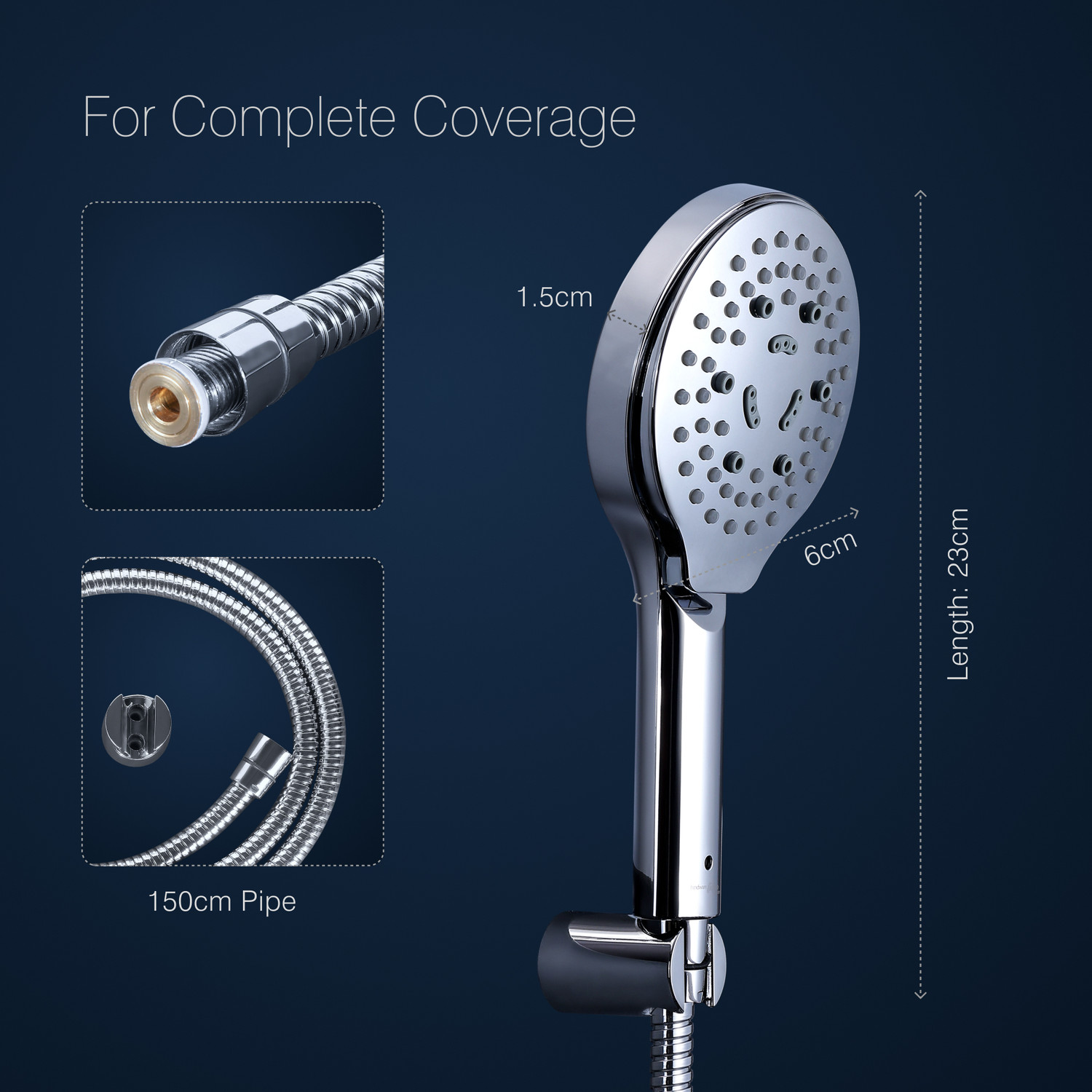 Image of Hindware by Hindware F160209CP Shower Head