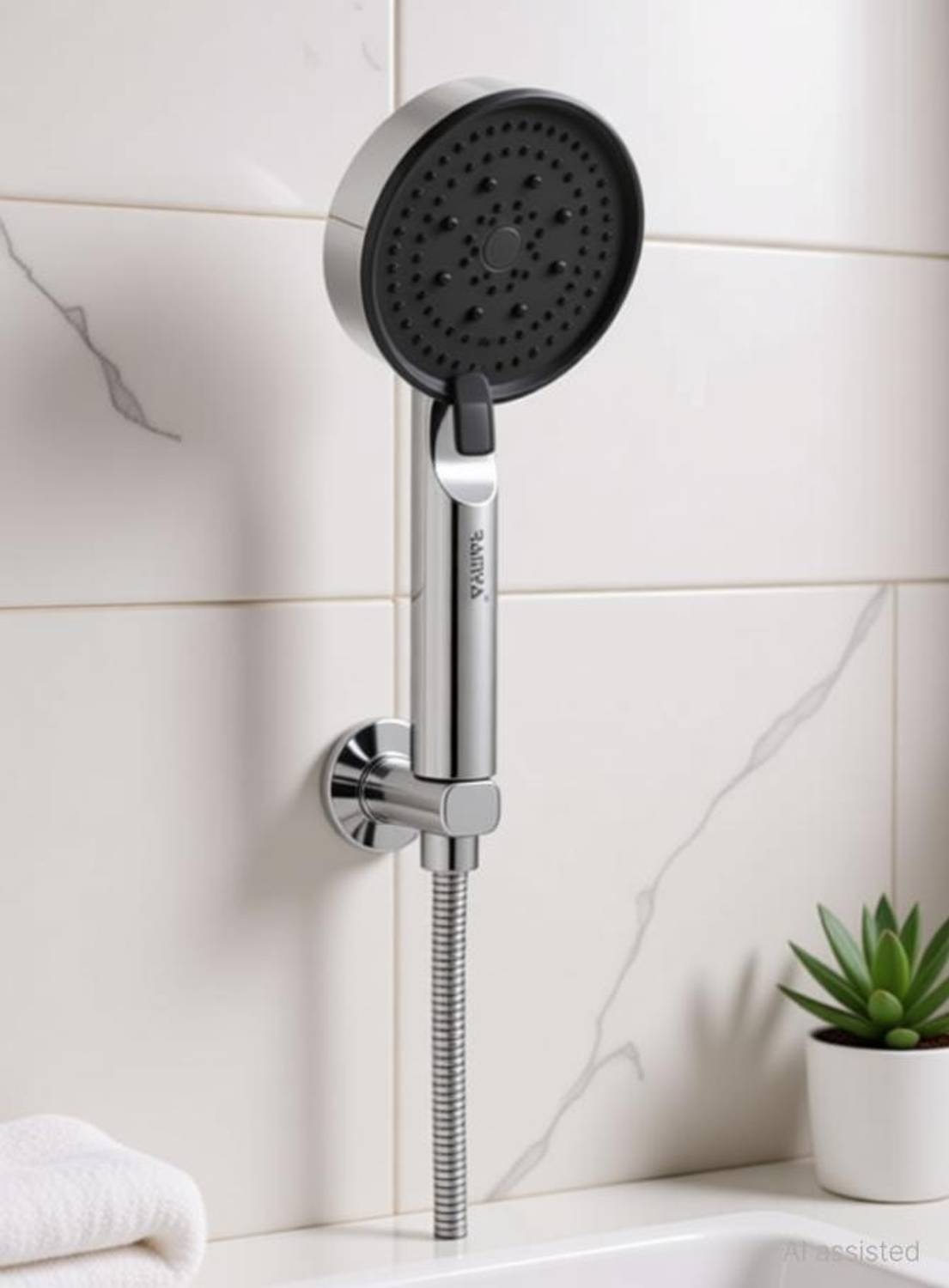Ramya Luxury Series 5 Gear Multi Adjustable Shower Head - Image 1