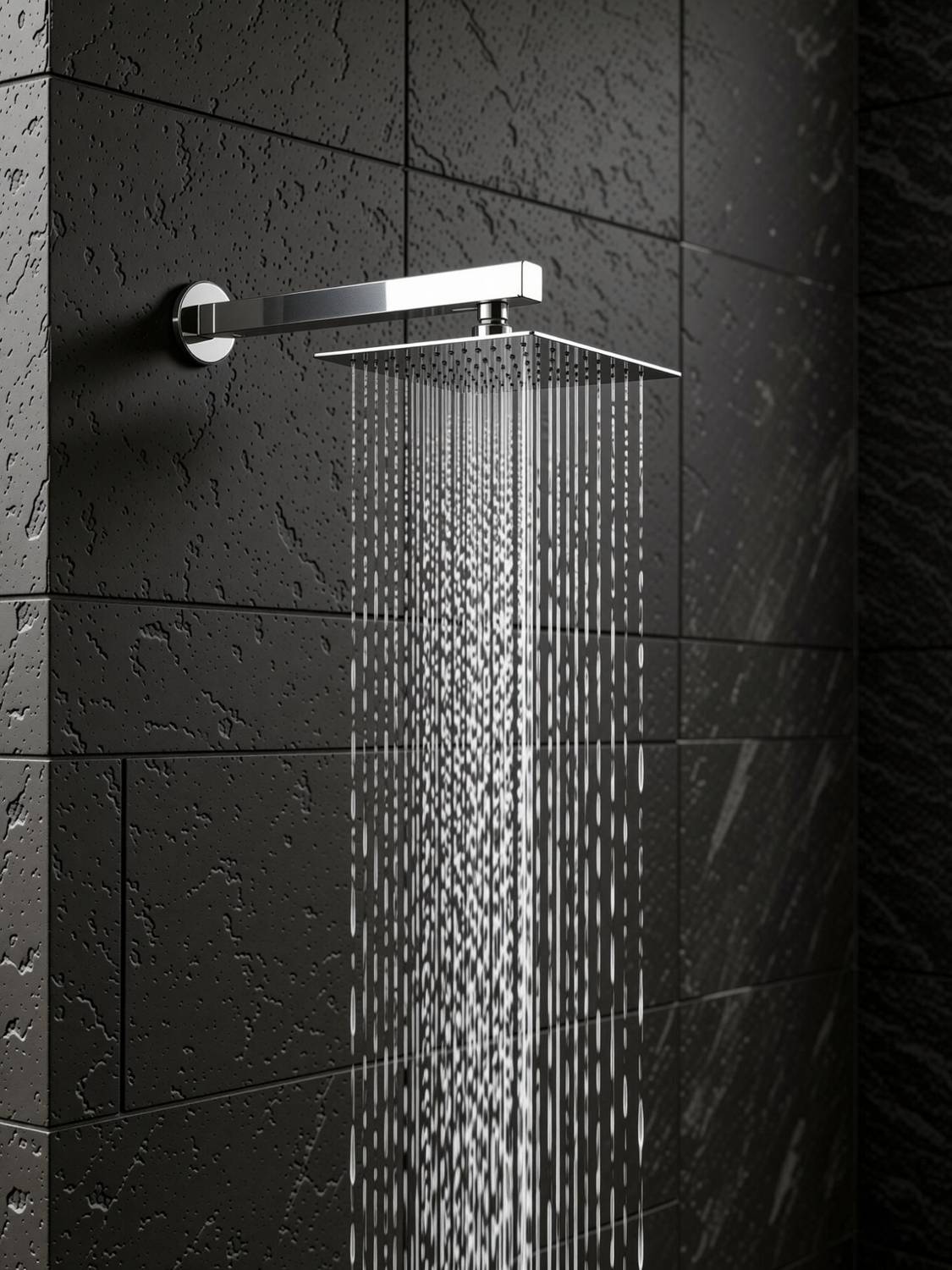 KAMAL Rain Shower 8x8 Inch Stainless Steel - Image 2