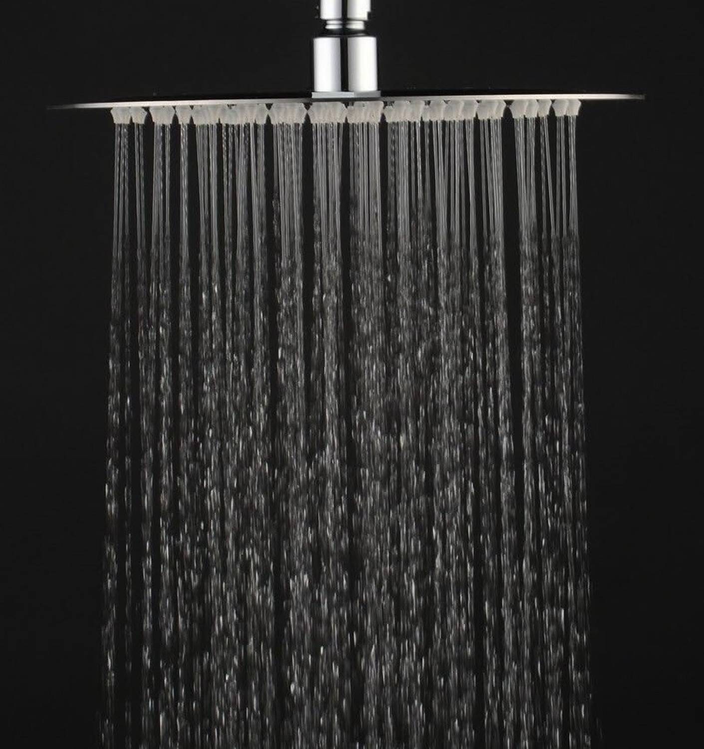 ANMEX EXTRA Heavy PREMIUM 4X4 (4") Ultra Slim Rain ShowerHead Shower Head