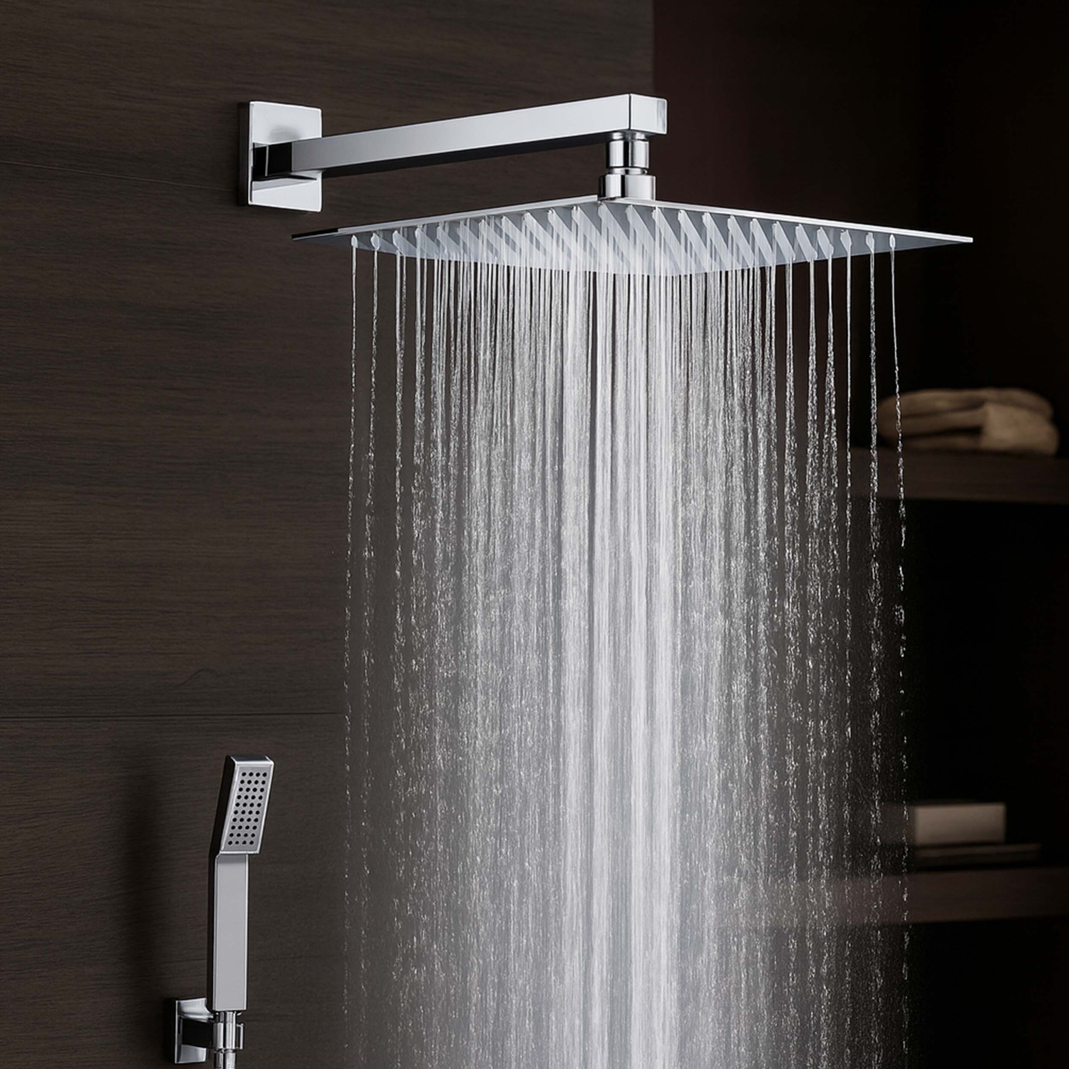 Image of RUHE Stainless Steel 6 Inches Ultra Sleek (Only Showerhead) Shower Head