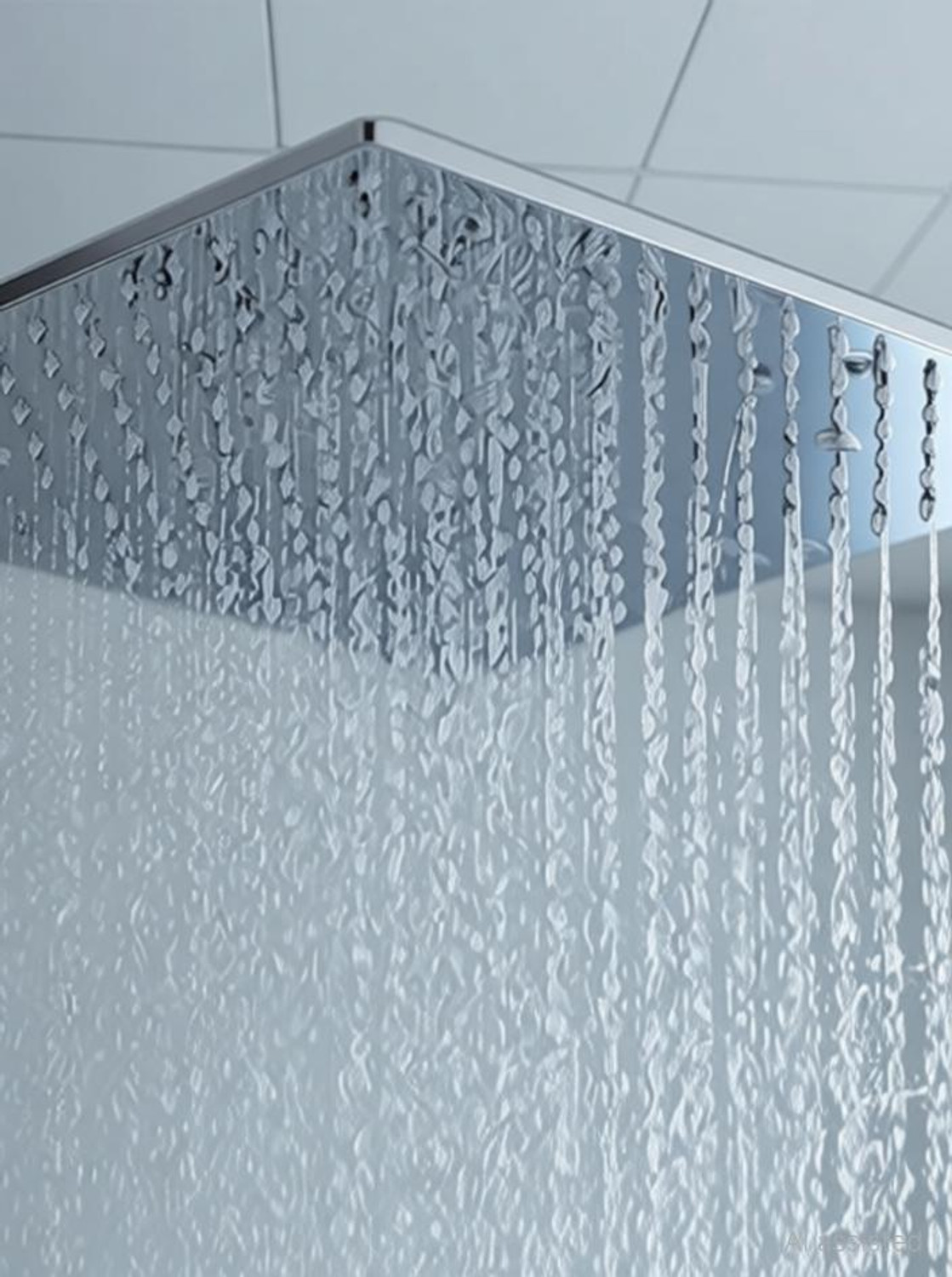 Image of High Grade Heavy quality Ultra Slim Shower 12 X 12 Stainless Steel 304 Grade + 18 Inch Heavy Square Shower Arm 18 Ghz + Square Flange Complete Set Shower Head Shower Head