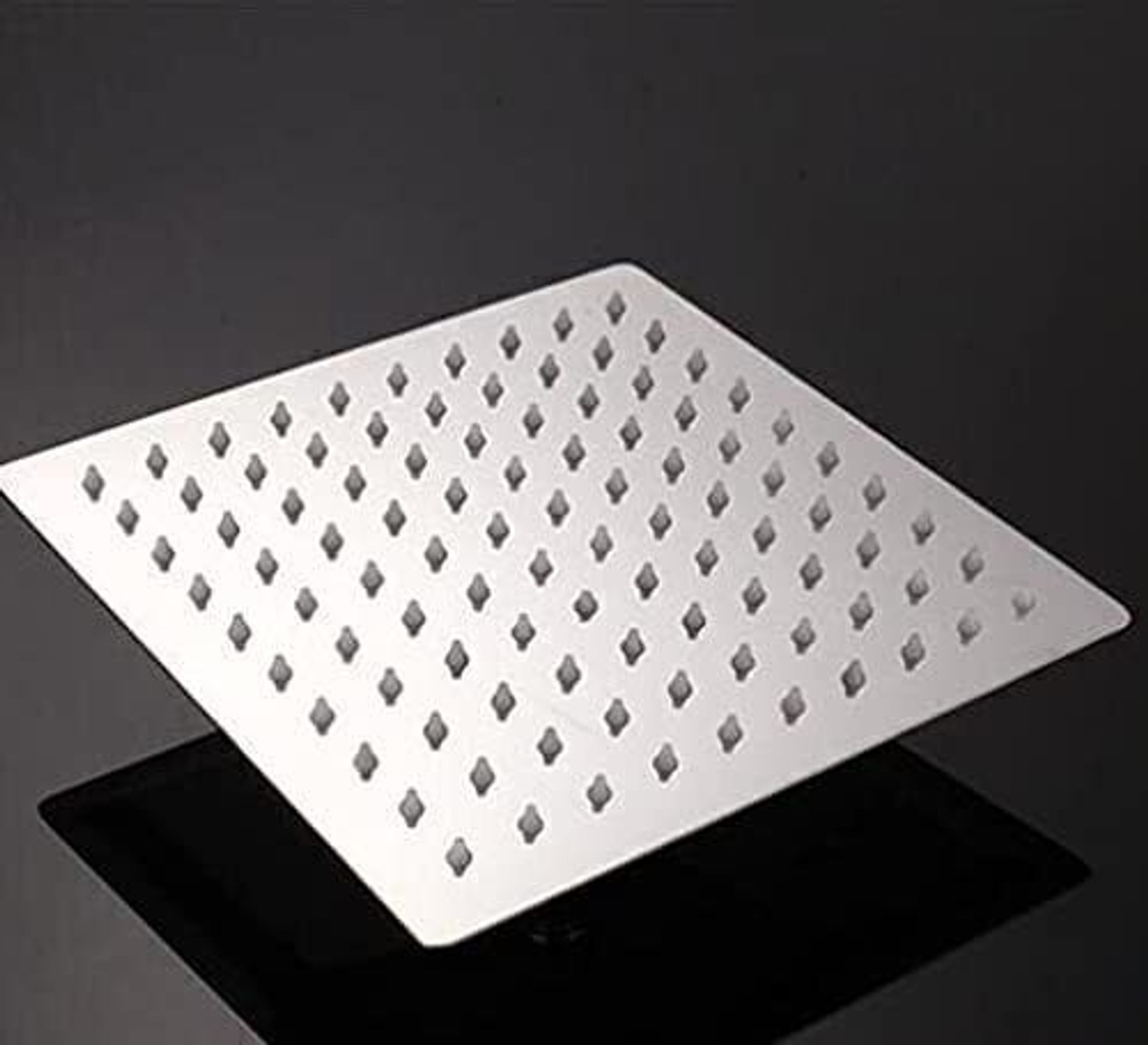 Image of PRIME TOSCH Ultra Slim Square Shower Head 8 Inch Stainless Steel Rain Shower Fixed Mount