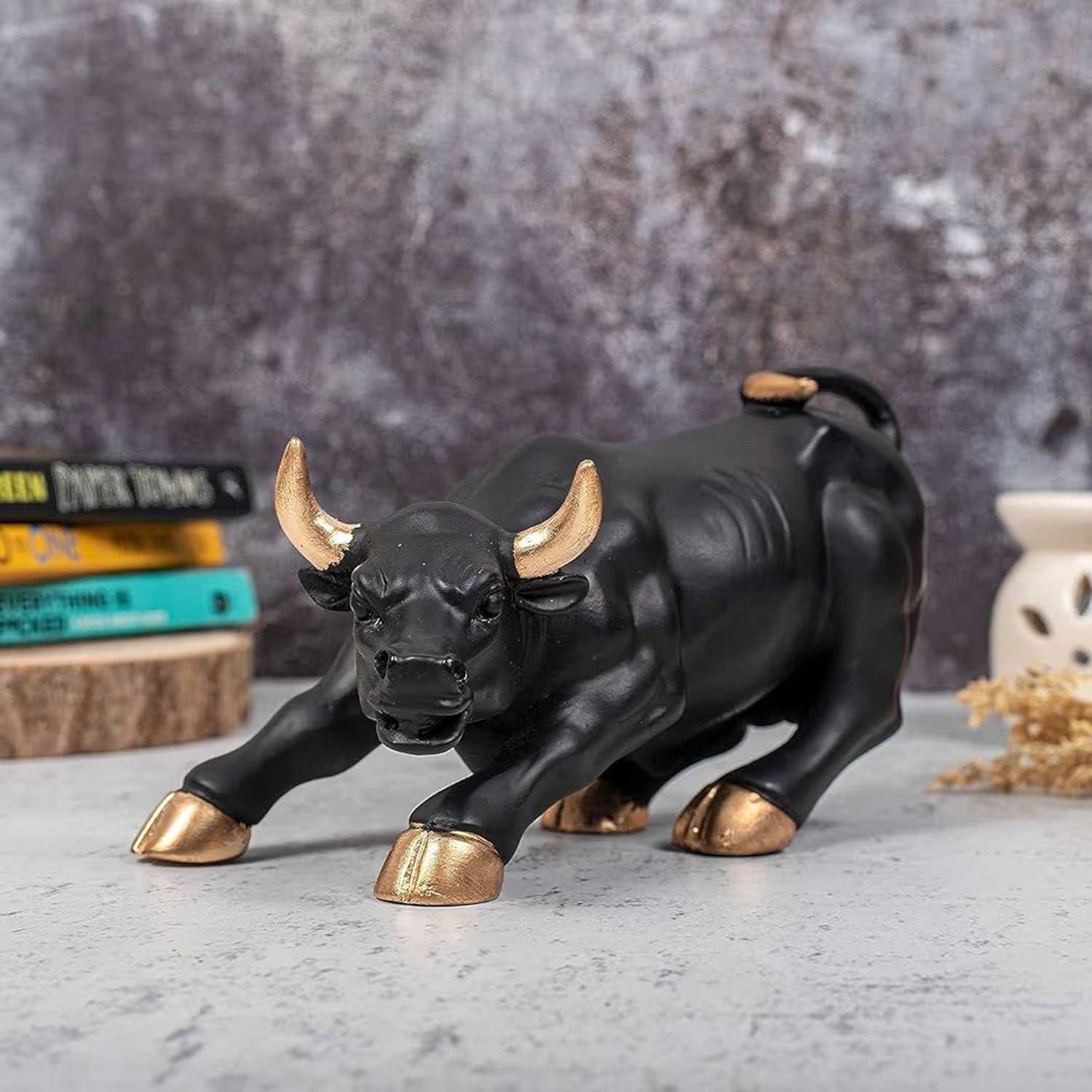 Shagun Angry Bull Decorative Showpiece 13cm - Image 4