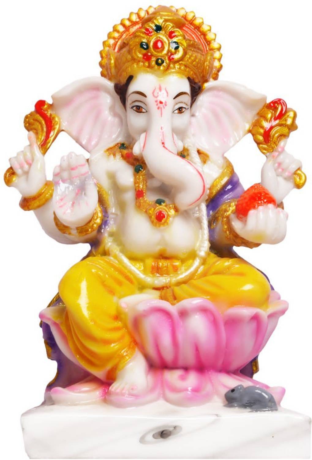 krishnagallery1 Kamal Ganesh Murti , Ganesh Ji Murti, Love Couple, Ganesh Statue, Ganesh Murti Decorative Showpiece  -  15 cm
