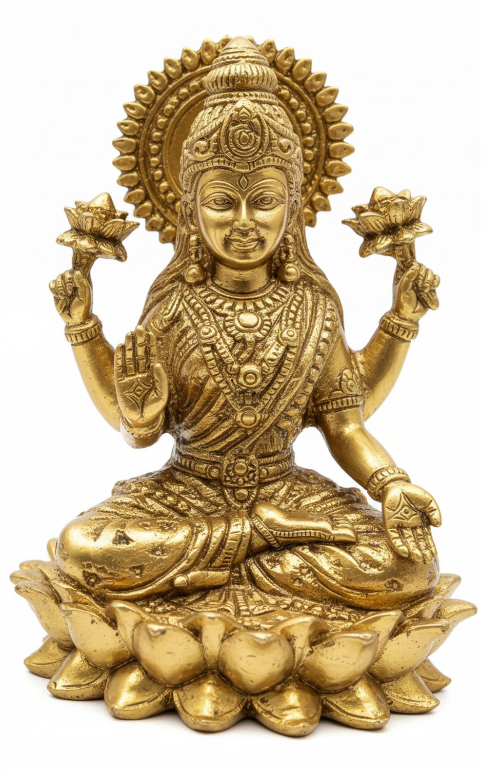 Image of kingsman KAMAL LAXMIJI 4 CM Decorative Showpiece - 5 cm