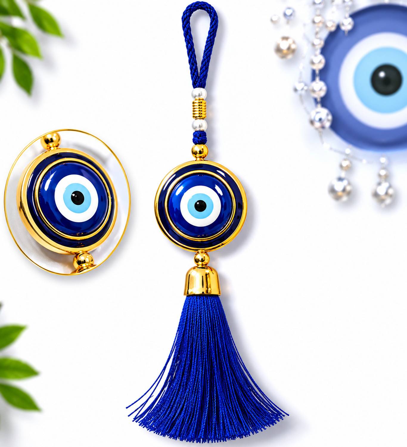 Akshita Evil Eye Hanging Decorative Showpiece - 10 cm