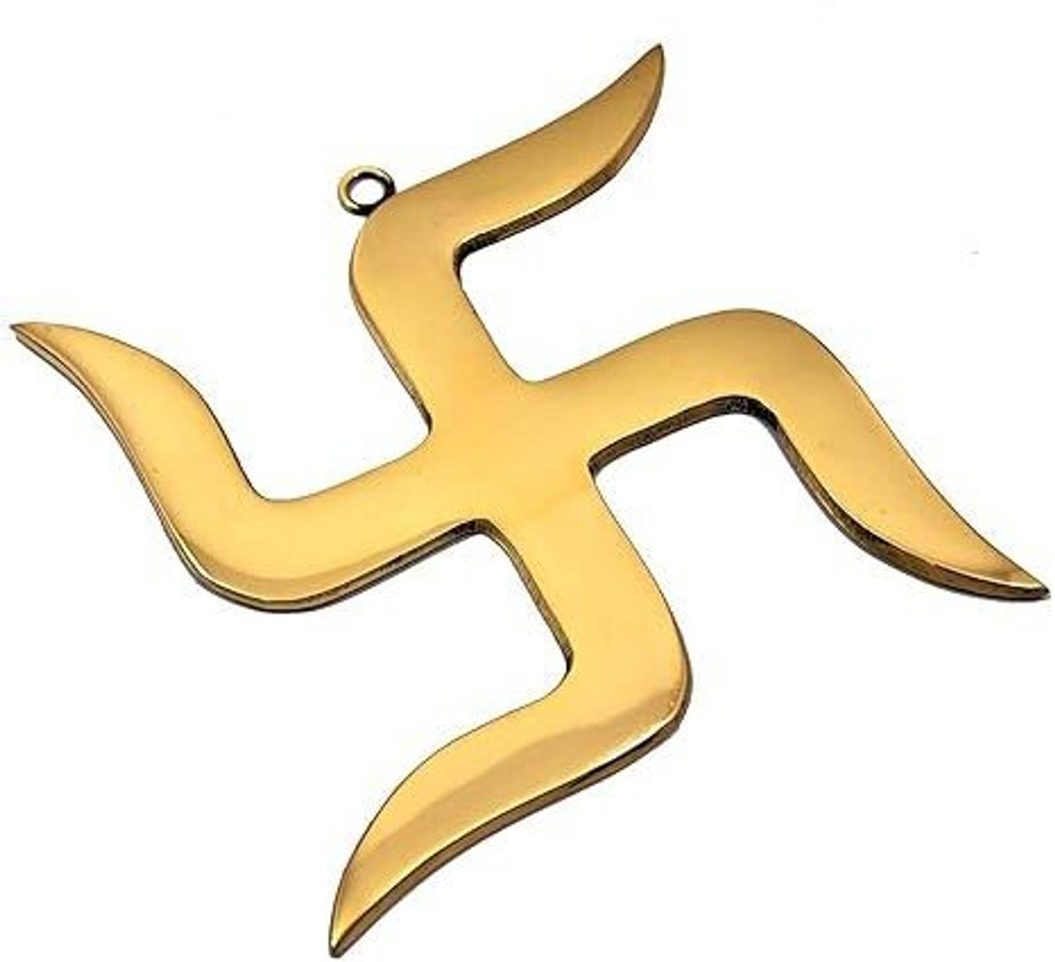 Shubh Sanket Vastu Brass Swastik 6 inches - Image 3