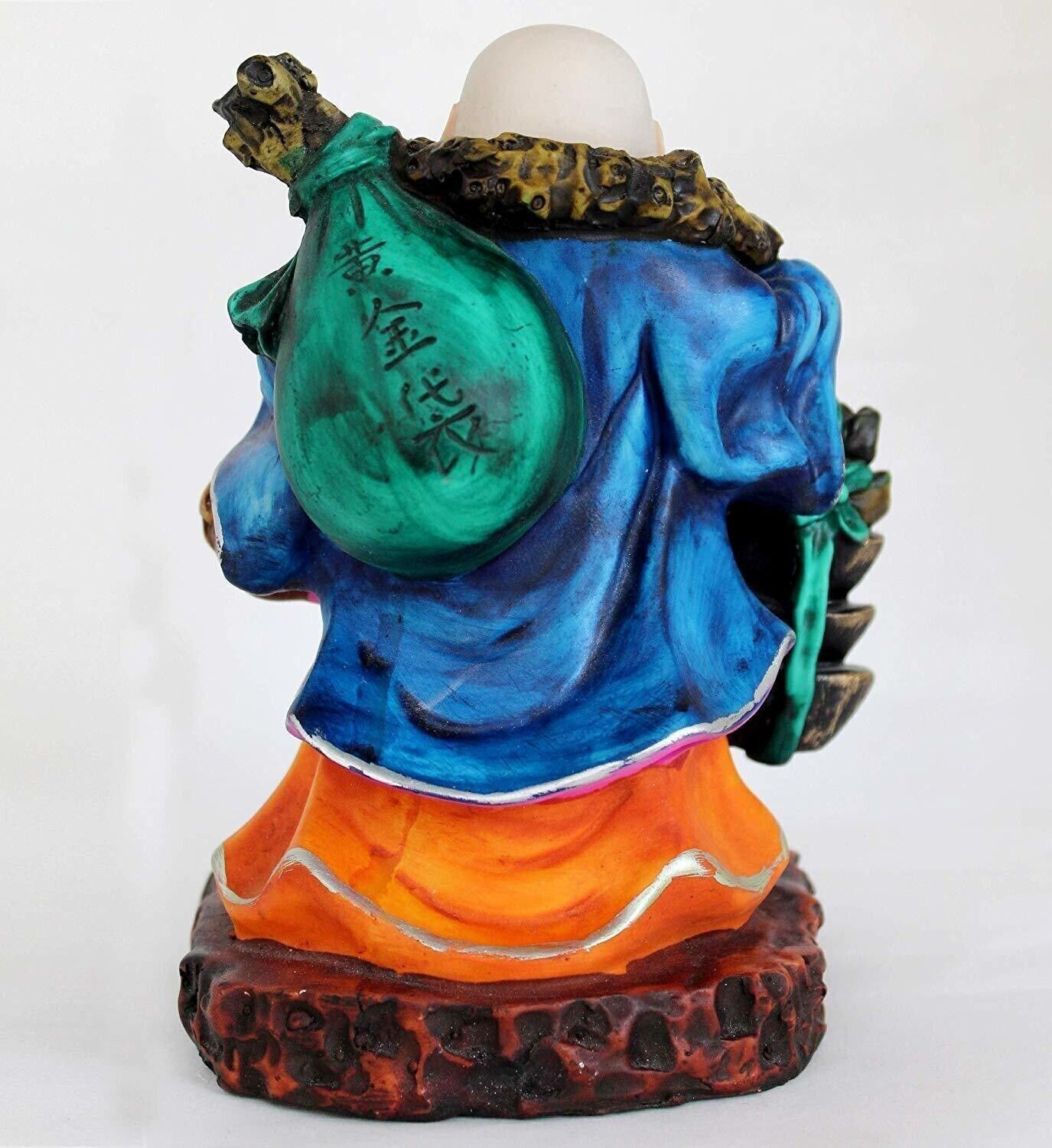 Image of TIED RIBBONS Laughing Buddha Showpiece Decorative Showpiece - 18 cm