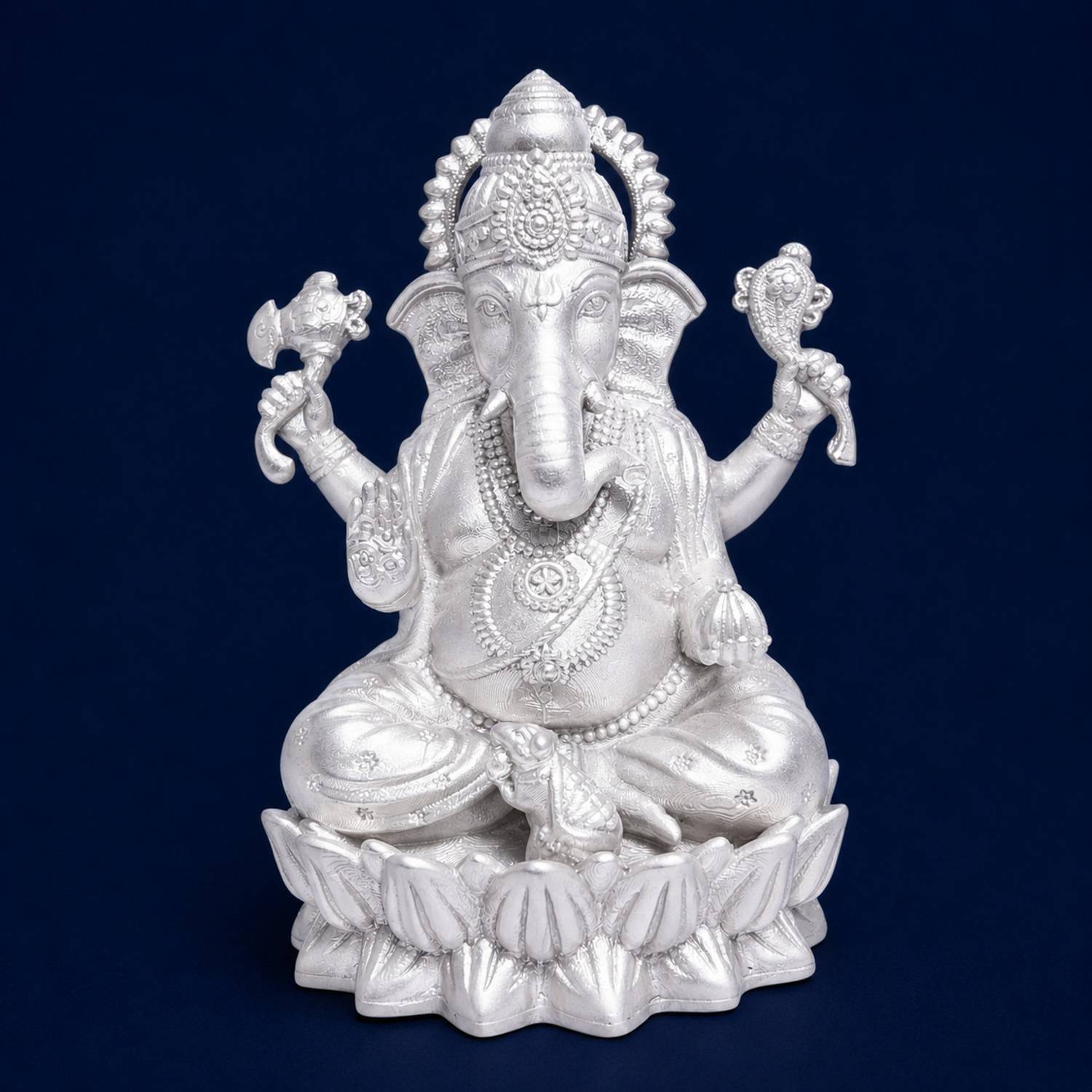 Jaipur Metals Ganesh Idol Decorative Showpiece - 11 cm