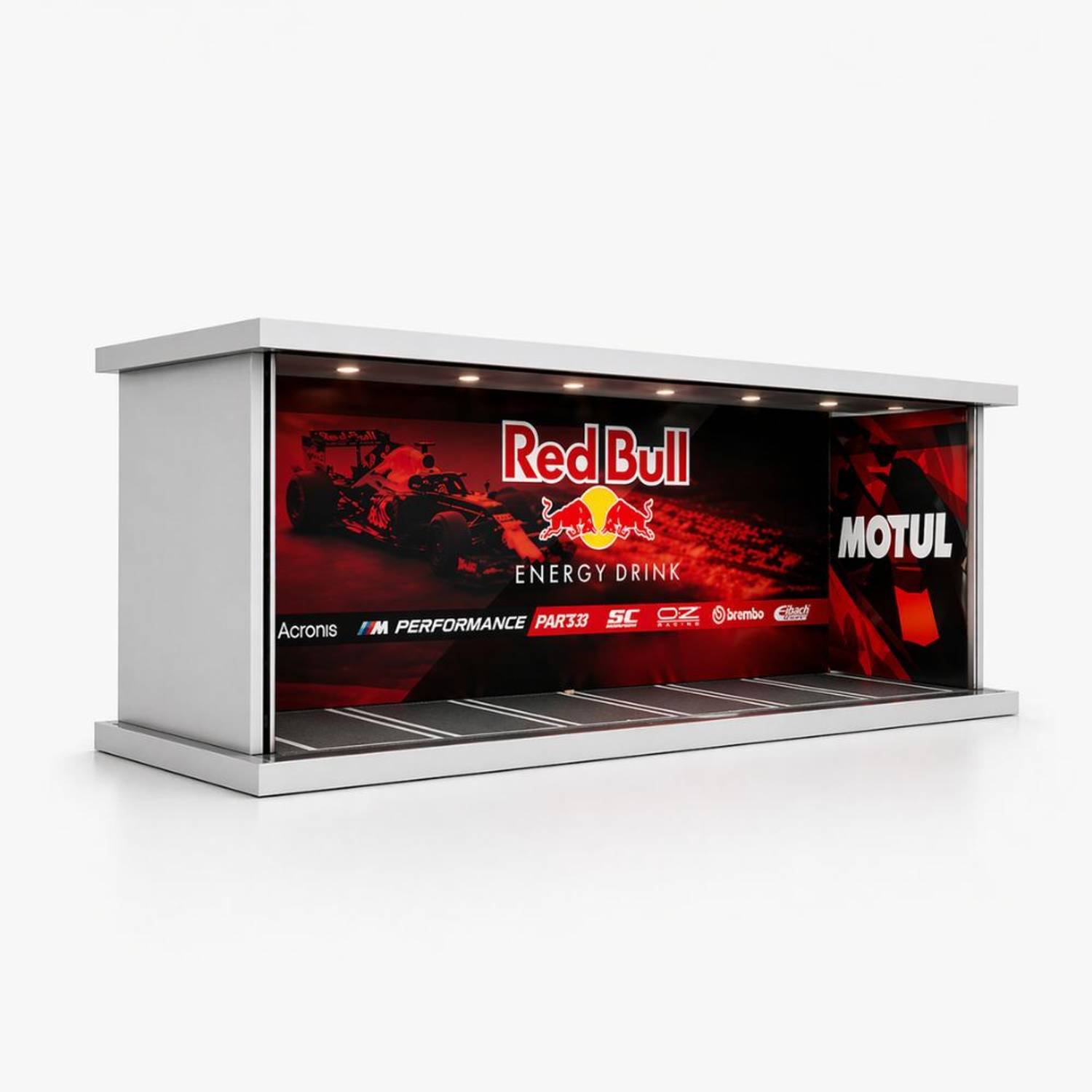 Itysoles Motorsport Energy Series Garage Diorama 1:64 Scale - Image 4