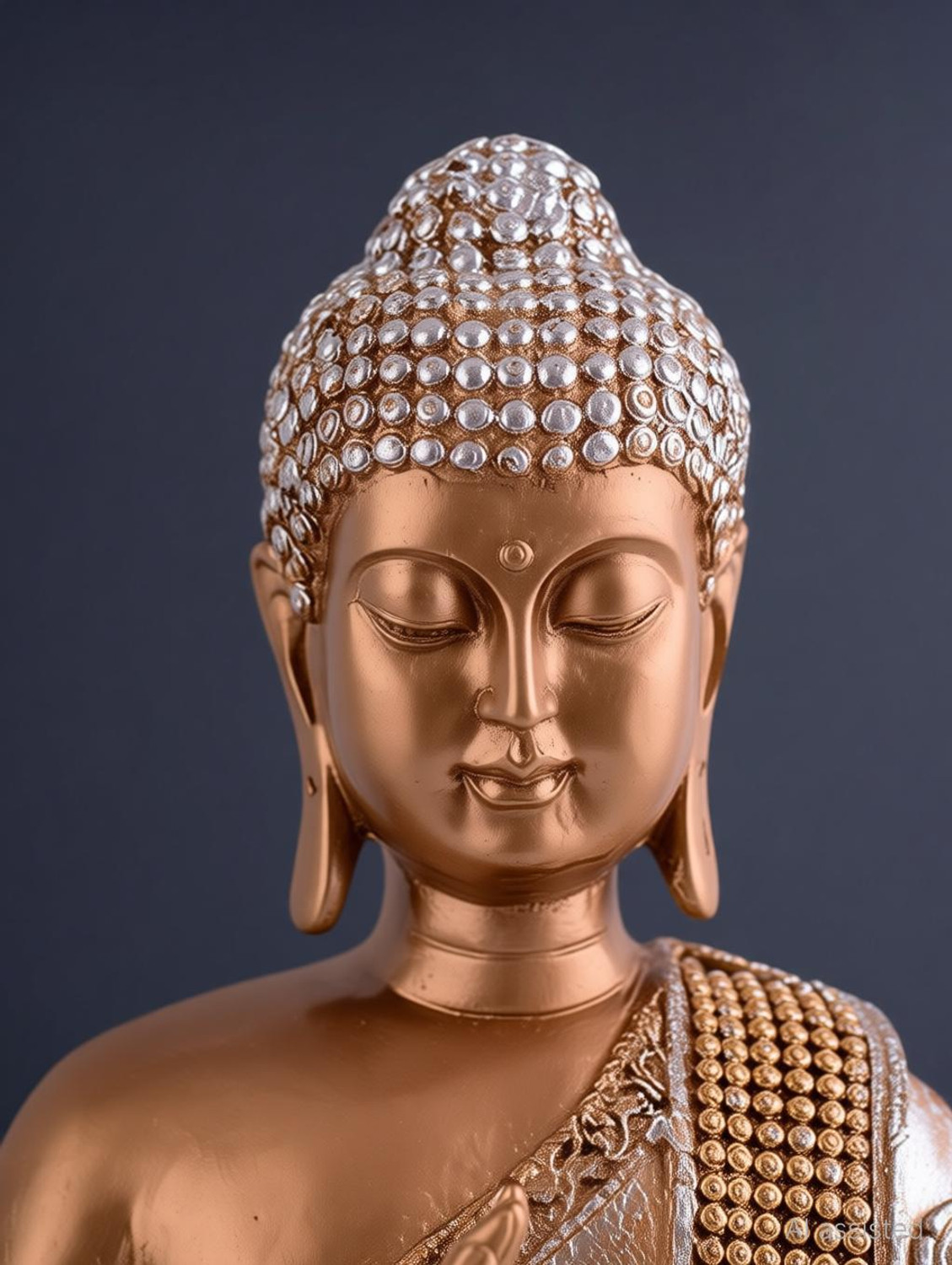 Image of NEFA DECOR Buddha Decorative Showpiece for Home Decor Decorative Showpiece - 18 cm