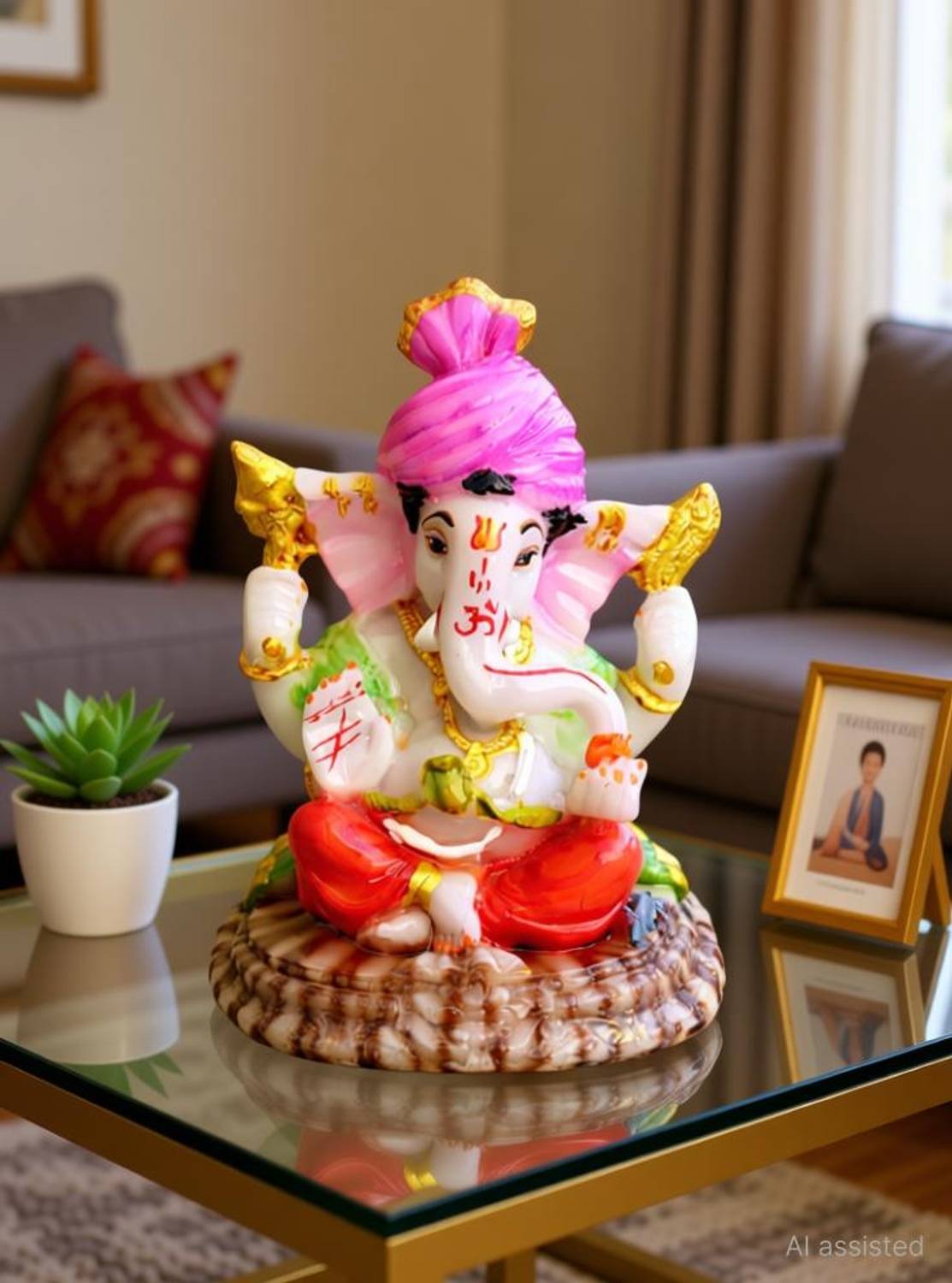 MSAA STORES MSAA-PGG-15CM Decorative Showpiece - 15 cm