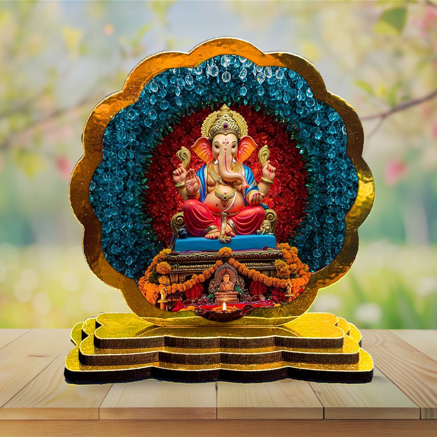 Color Splash DashDecor Figurine Decorative Showpiece - 9 cm