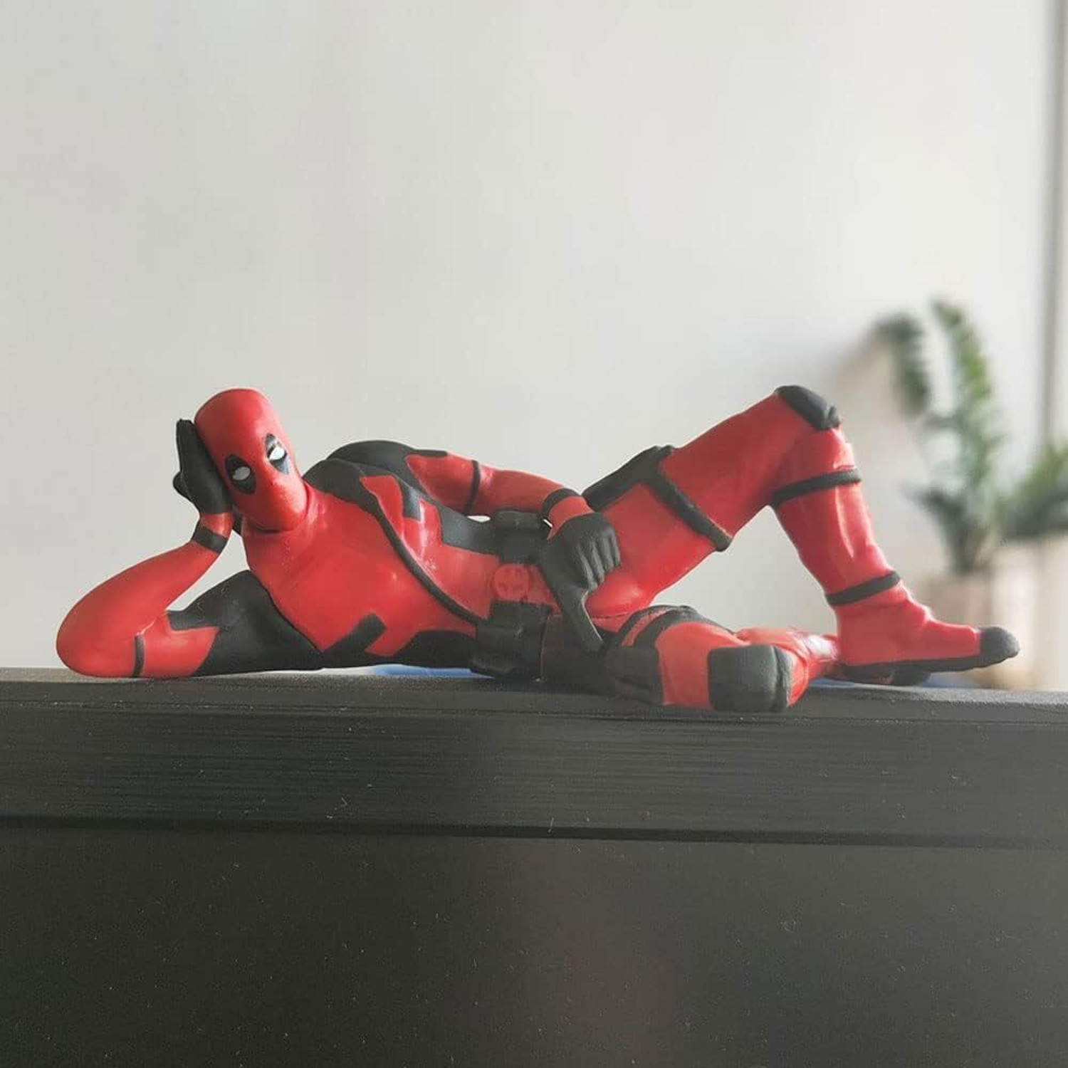Image of LAVITRA Car Dashboard Deadpool Anime Figure Model for Car, Home, Desk & Computer Decor Decorative Showpiece - 3 cm