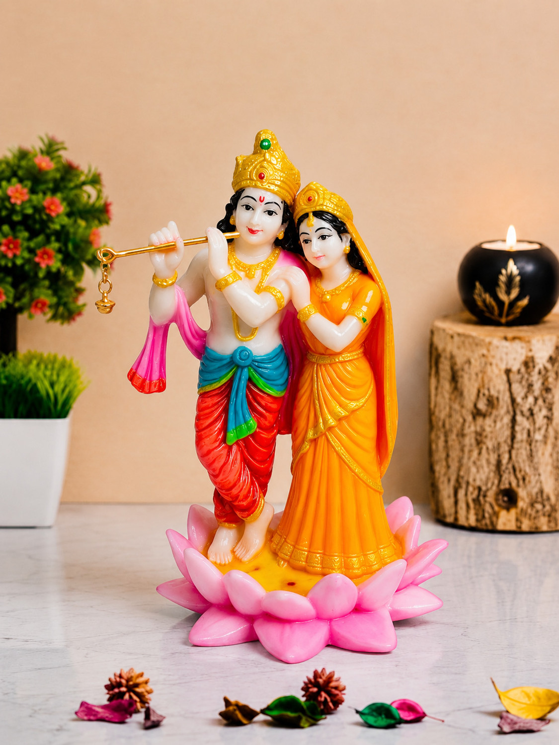 ASHA ART R.k medium Decorative Showpiece  -  24 cm