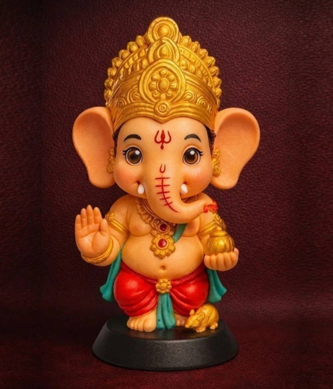 RuchikaTrends Decorative Showpiece ganesha Decorative Showpiece  -  11 cm