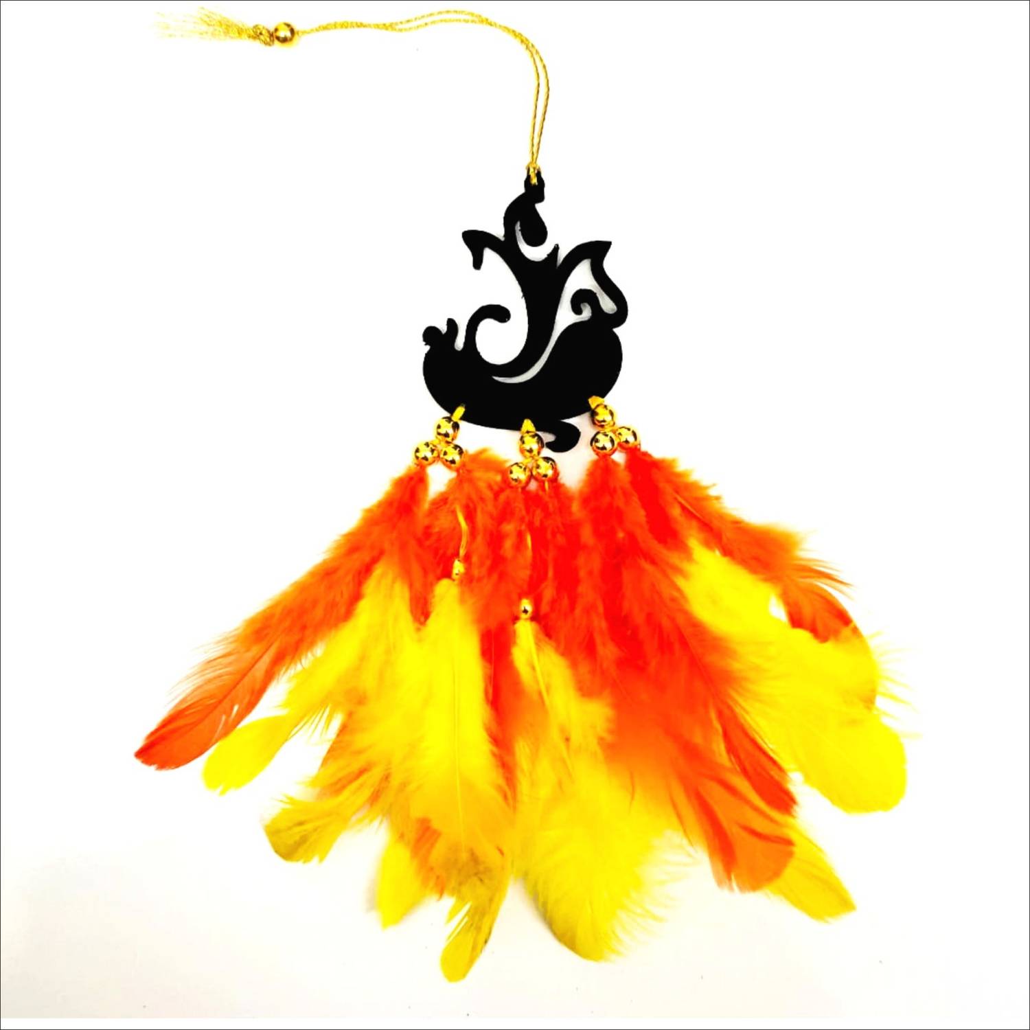 Artle Media Decorative and Beautiful Ganesha Dream Catcher For Wall Hanging | Home Decor Decorative Showpiece  -  20 cm