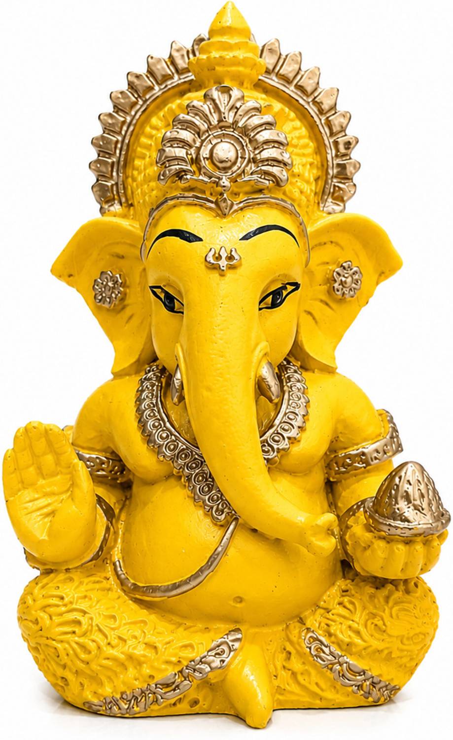 Risa Shubh Siddhi Ganesha Idol for Home & Office Decorative Showpiece - 10 cm