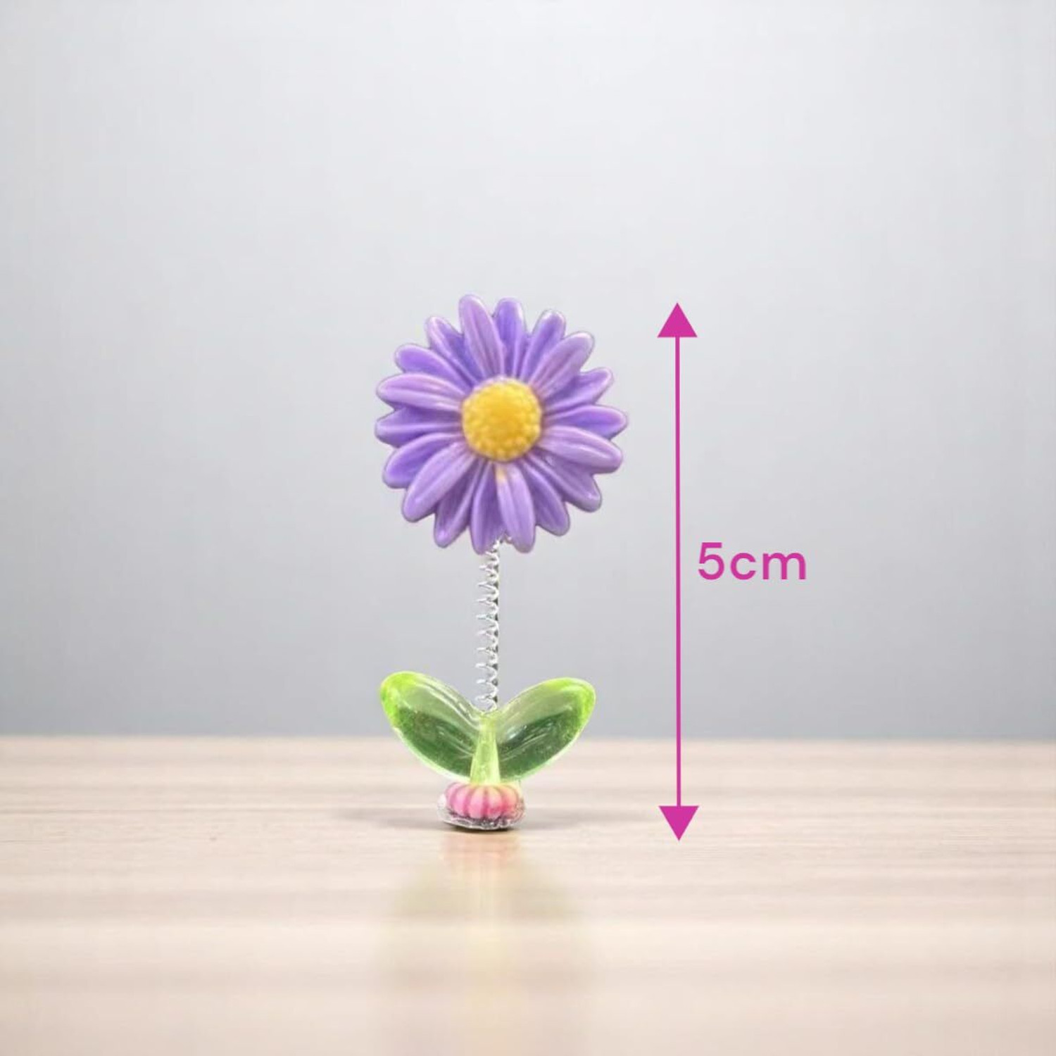 Image of TATSAM Mini Shaking Sunflower Car Dashboard Decor Set of 5 | Cute Dancing Flower Decorative Showpiece - 5 cm