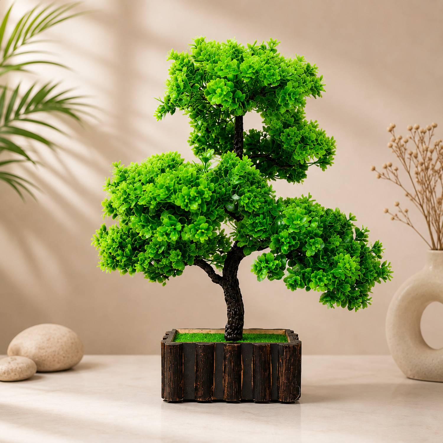 velmoramart Artificial Bonsai Plant 36 cm - Image 2