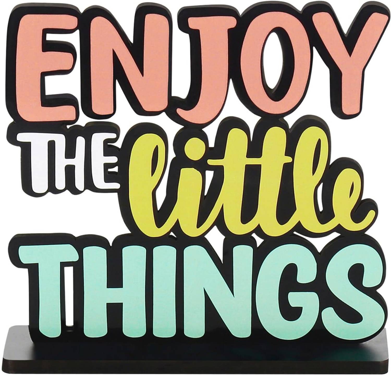 Brothers Creation Motivational Quotes Table Decoration for Office Desk Home Decor Item Decorative Showpiece - 18 cm