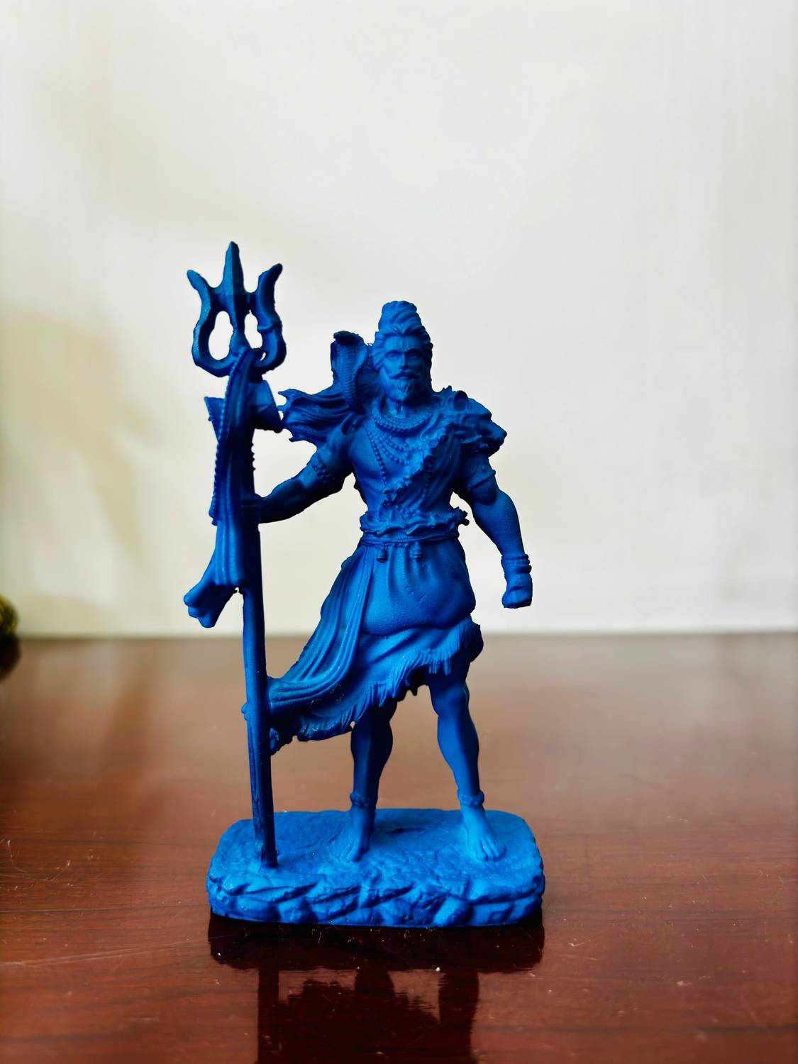 Adordecor LORD SHIVA FOR CAR DASHBOARD Decorative Showpiece - 16 cm