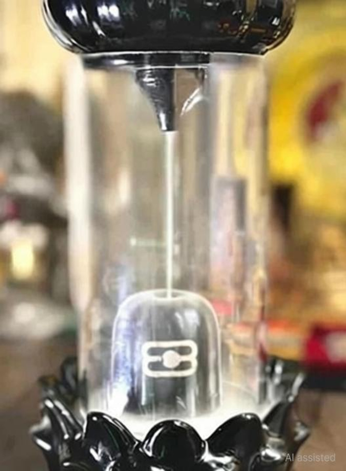 Image of KLASSYWORLD Shiv Ling Incense Burner with 10 Back Flow Incense Cones , Home Decor-1-Pcs Decorative Showpiece - 10 cm