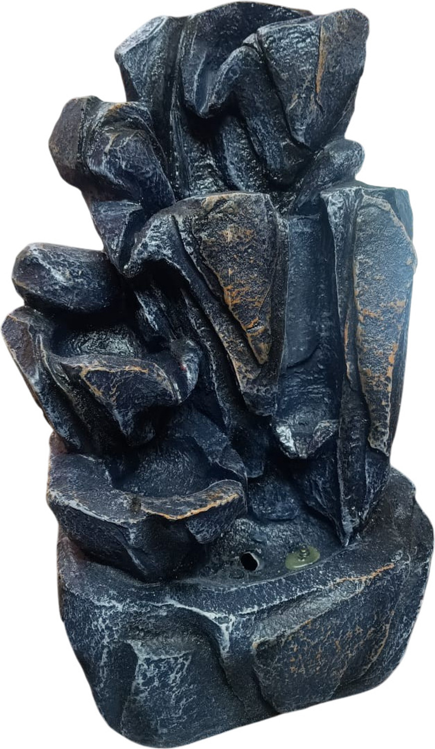 Image of SriMaa Ventures Premium Mountain Waterfall Fountain Indoor Outdoor Decorative Showpiece Decorative Showpiece - 42 cm