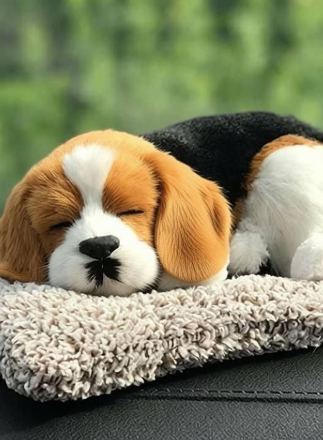 Ubom Sleeping Cute Dog Decorative Showpiece 20 cm - Image 2