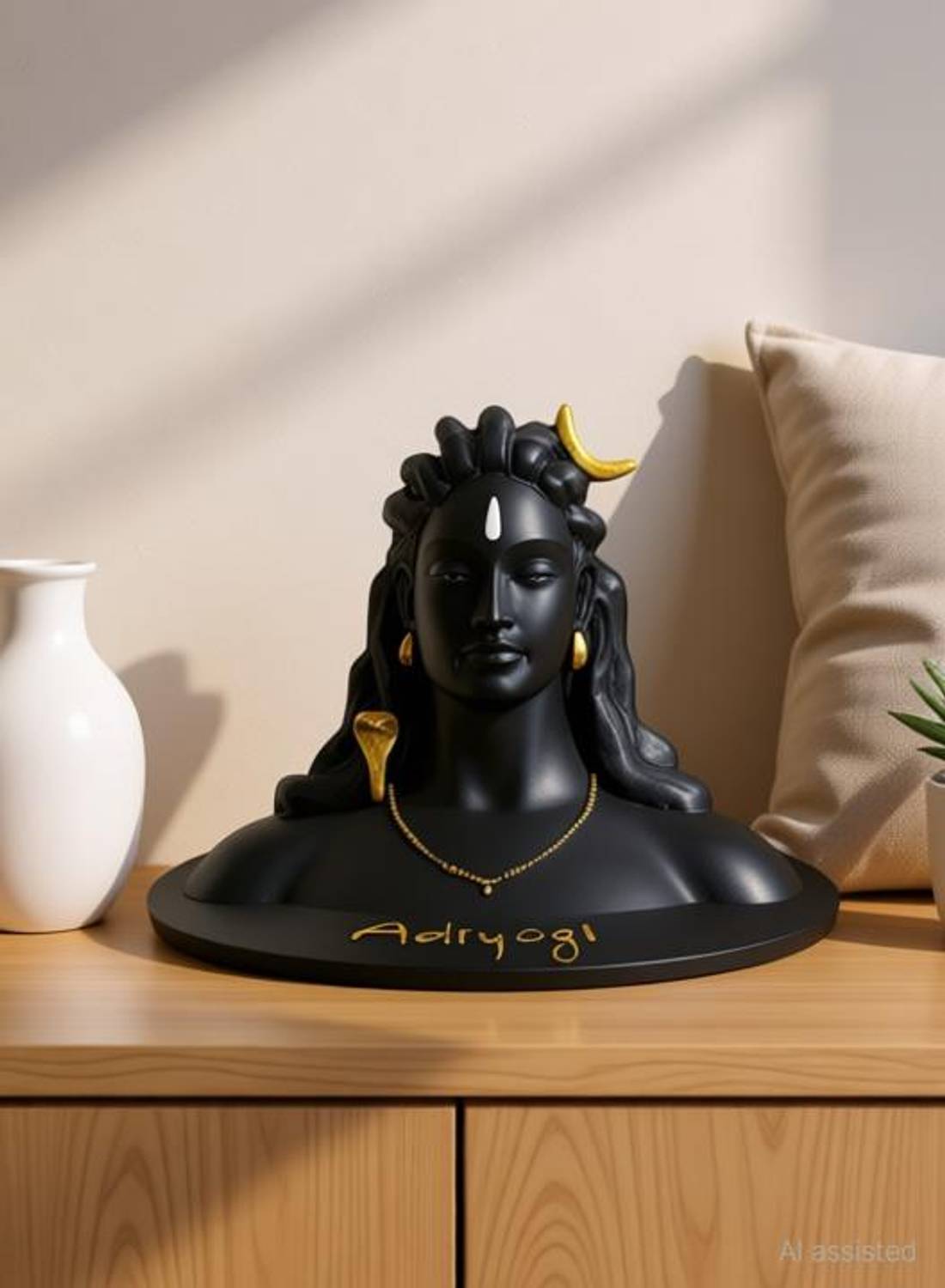 BPMJ Adiyogi ji Decorative Showpiece - 11 cm