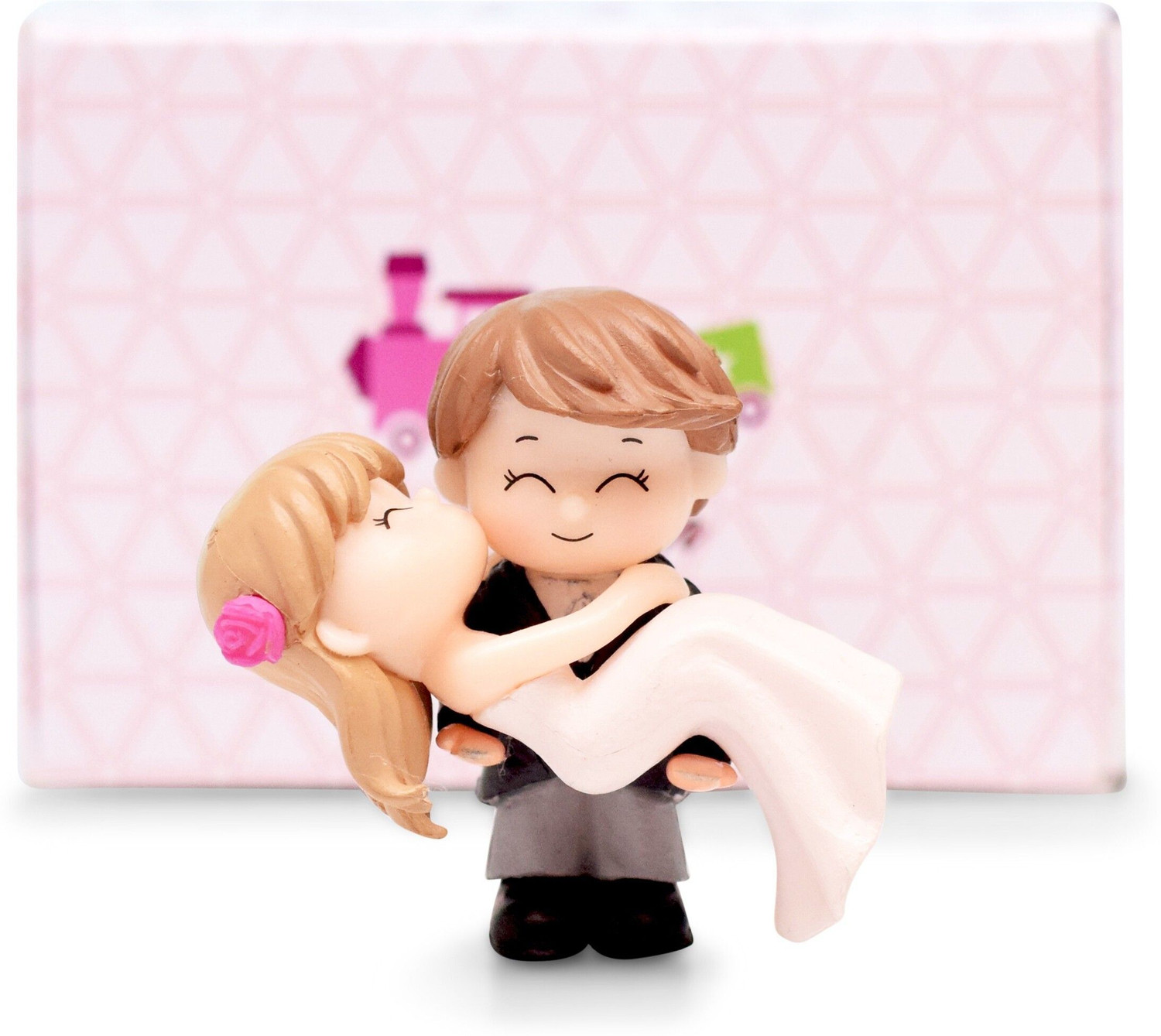 Image of IDREAM Lovers Couple Hug Style Figurine Miniature - 2pcs /set Decorative Showpiece - 6 cm