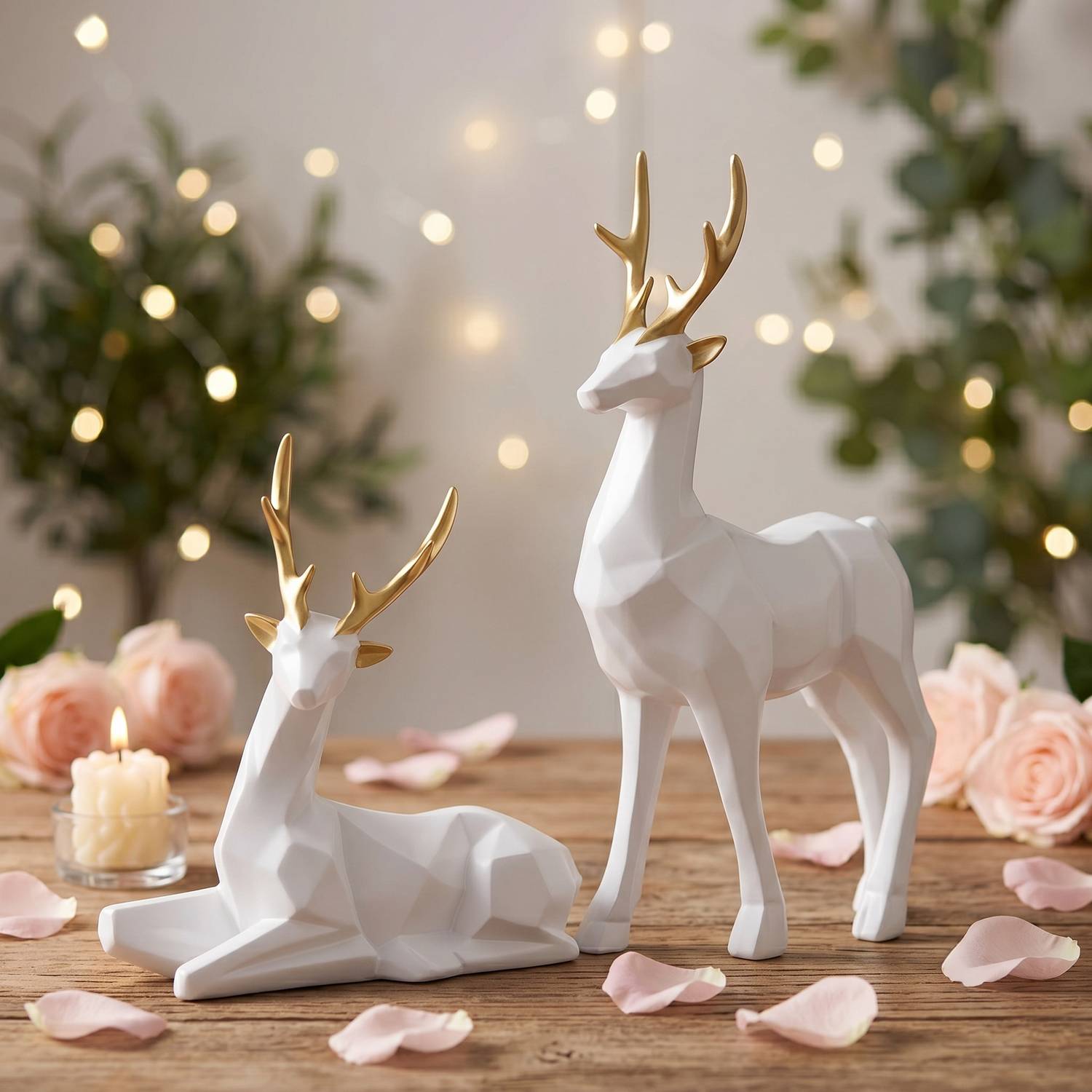 Flipkart Luxury Reindeer Deer Showpiece Set of 2 Pack of 2 - Image 3
