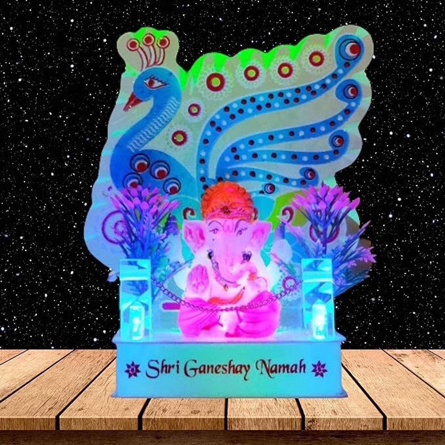 SHA beautifully handcrafted Ganpati Ganesh statue Decorative Showpiece - 10.5 cm