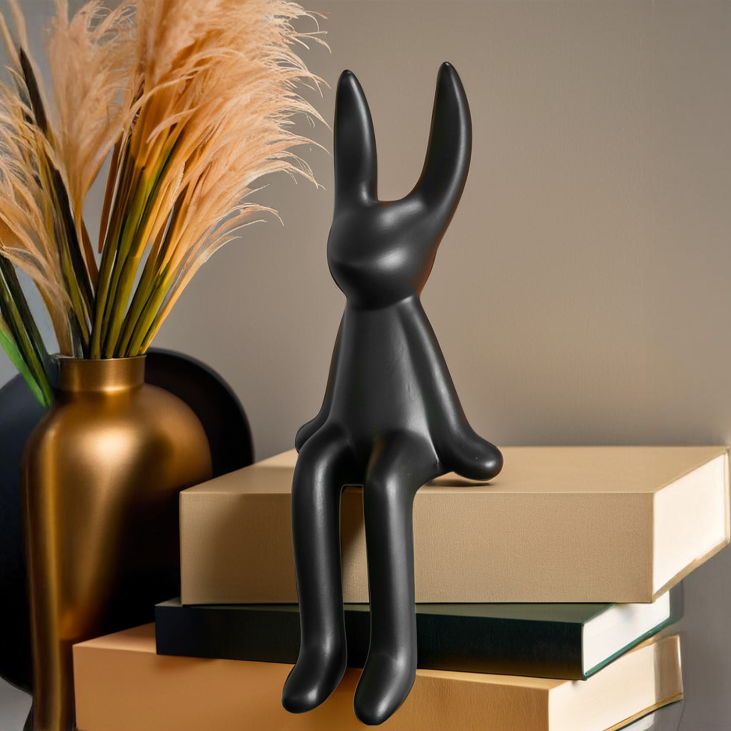 Image of Ekhasa Rabbit Show Pieces for Home Decor Living Room Garden Decorative Items | Decorative Showpiece - 21 cm