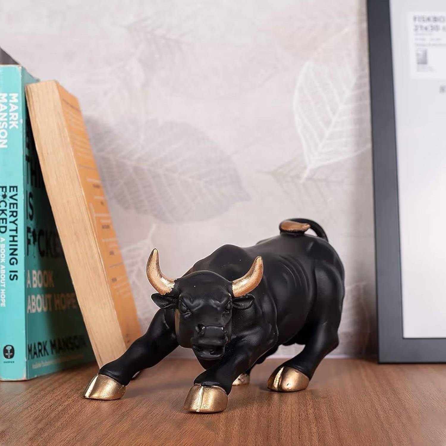 Shagun Angry Bull Decorative Showpiece 13cm - Image 1