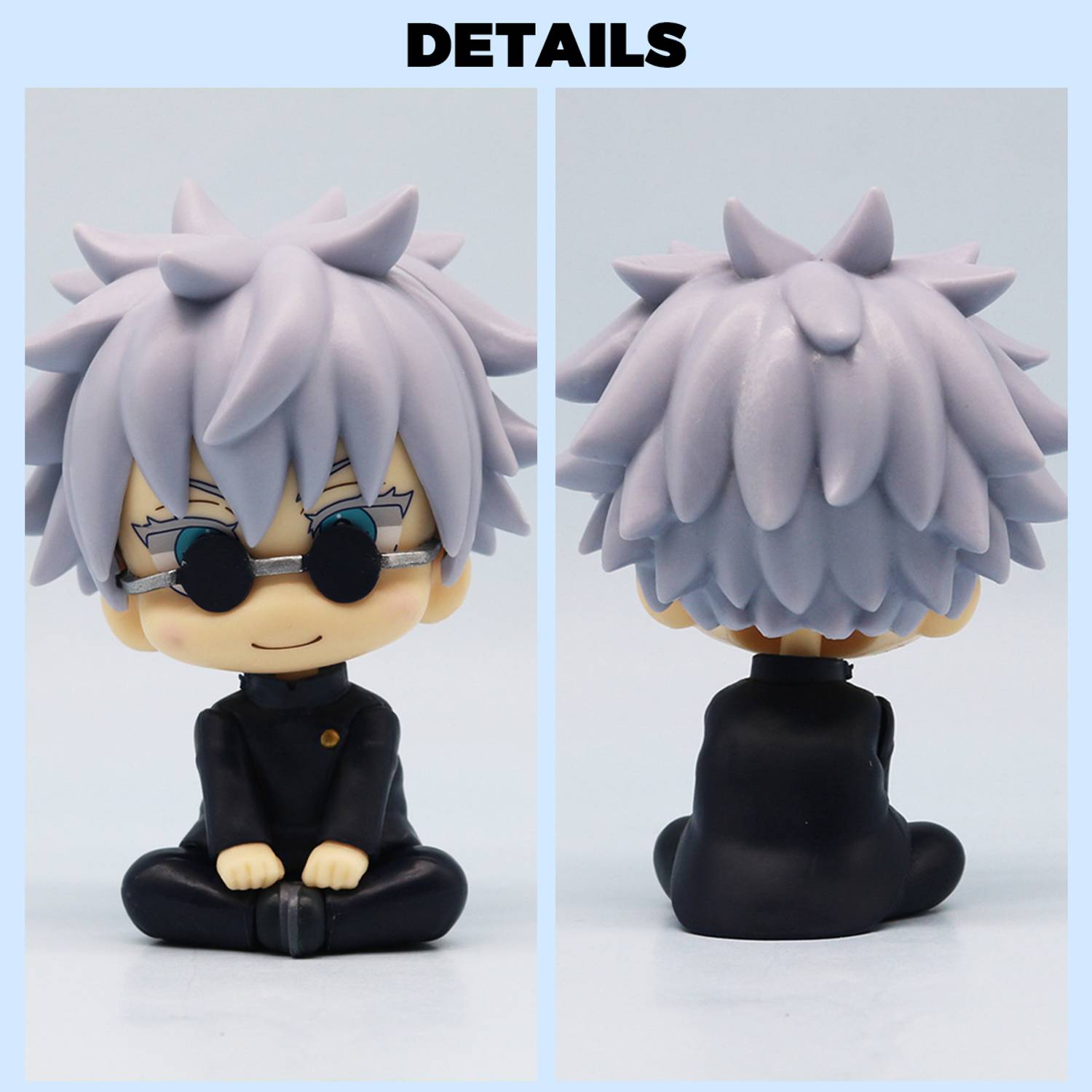 JJK Figure 10 Cm: Set Geto Suguru E Fushiguro Toji - Statuetta Anime In PVC Per Collezionisti - 2