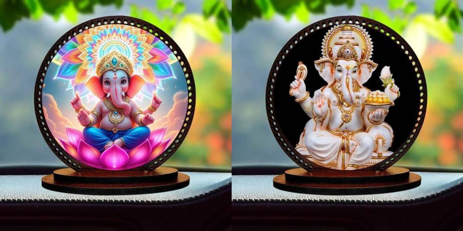 febiaa Modern Spiritual Decor for Home & Office Decorative Showpiece - 7 cm